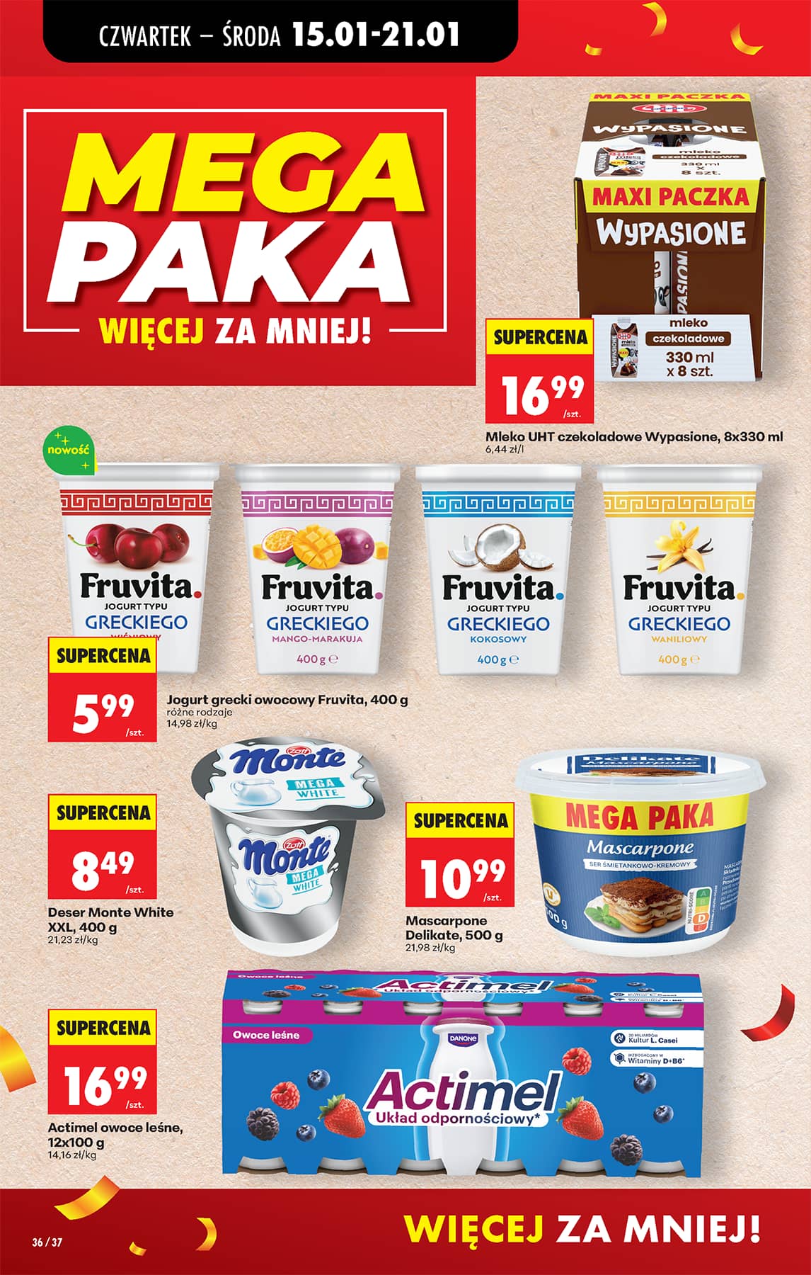 Biedronka - Codziennie niskie ceny P - oferta od 15.01 44 puslapis