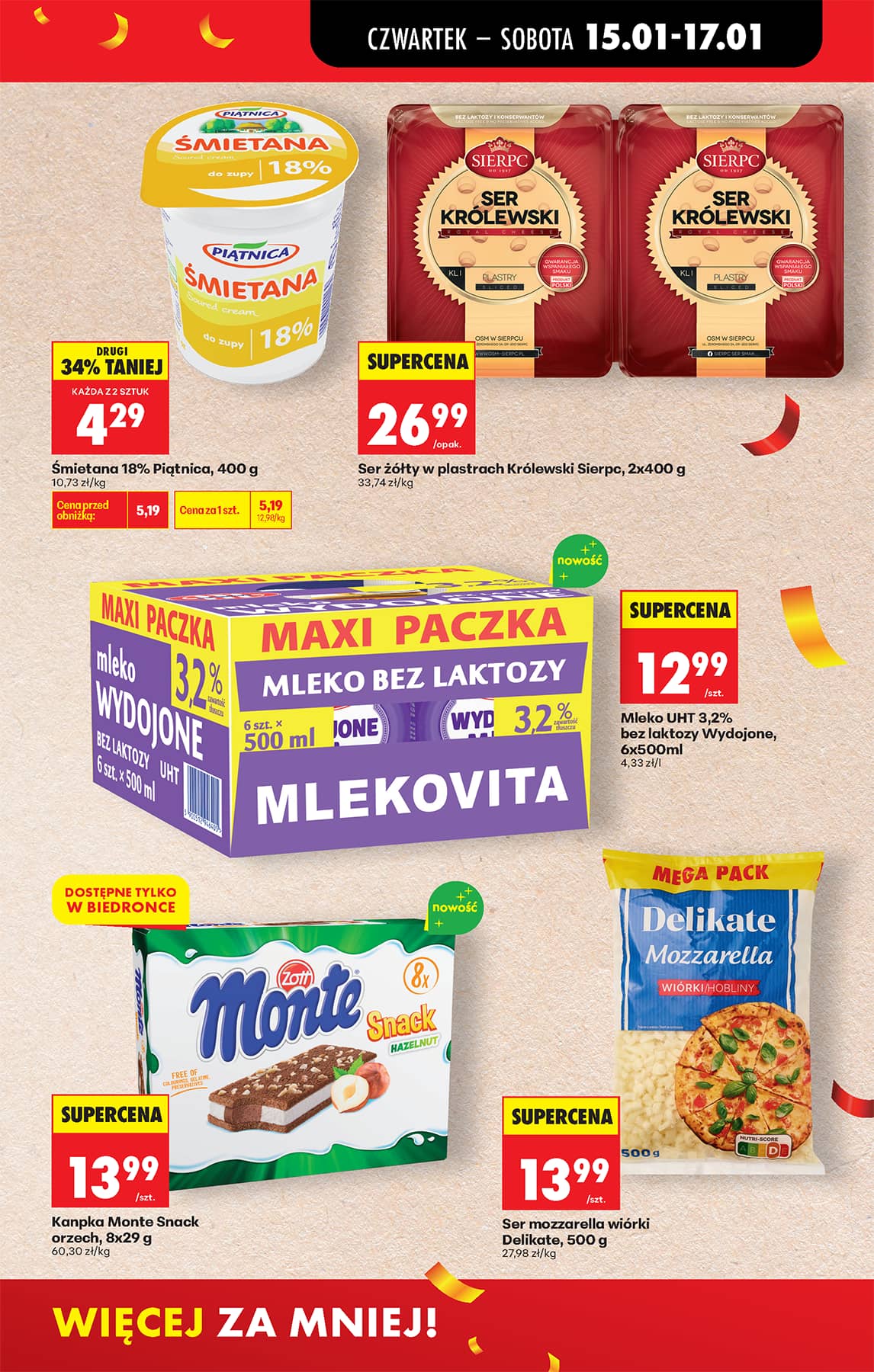 Biedronka - Codziennie niskie ceny P - oferta od 15.01 45 puslapis