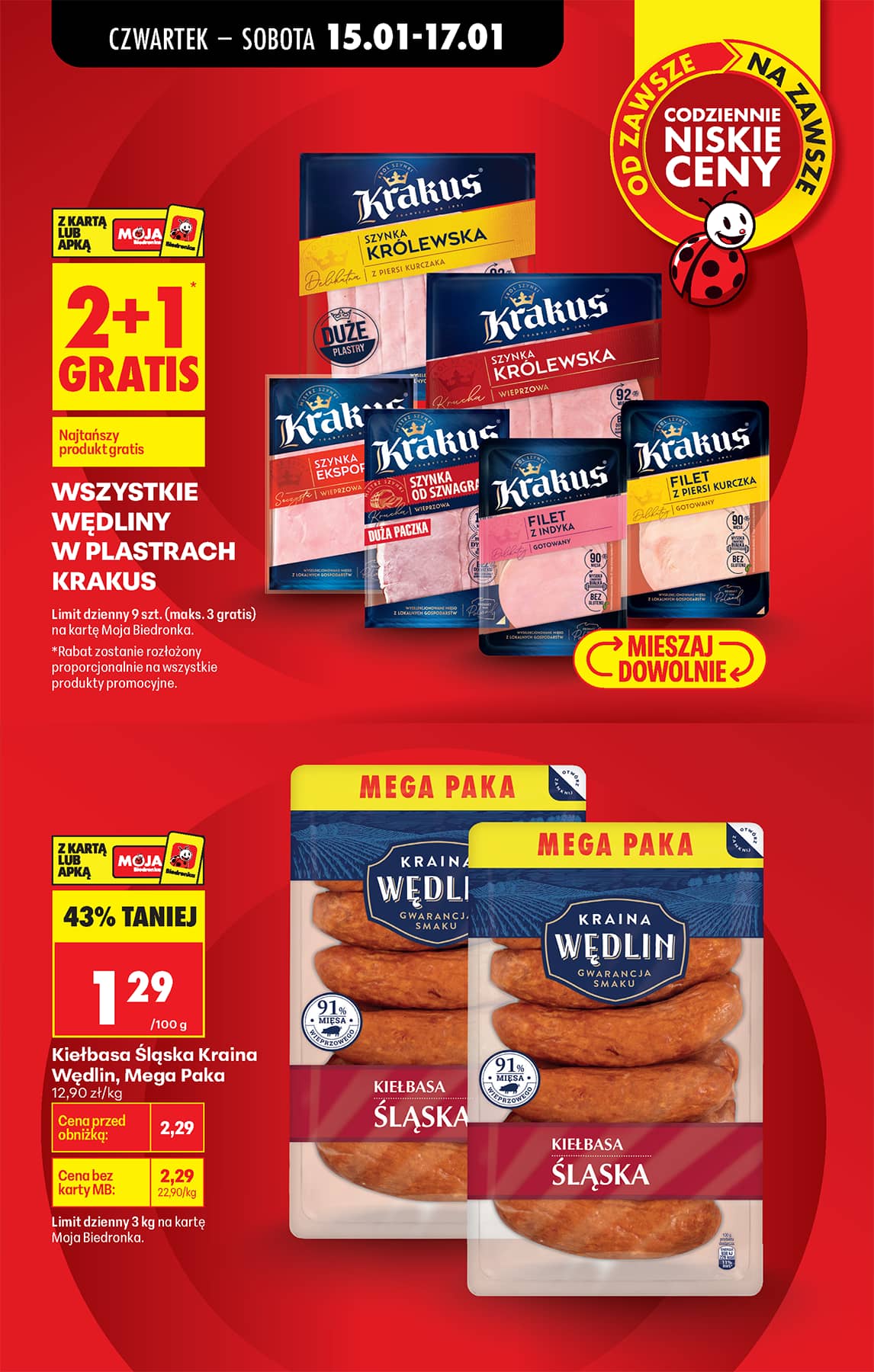 Biedronka - Codziennie niskie ceny P - oferta od 15.01 5 puslapis