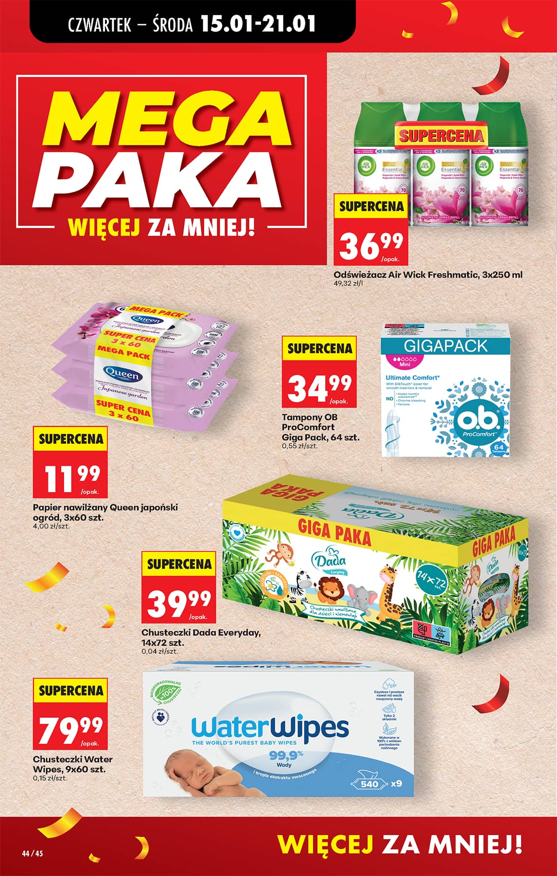 Biedronka - Codziennie niskie ceny P - oferta od 15.01 52 puslapis