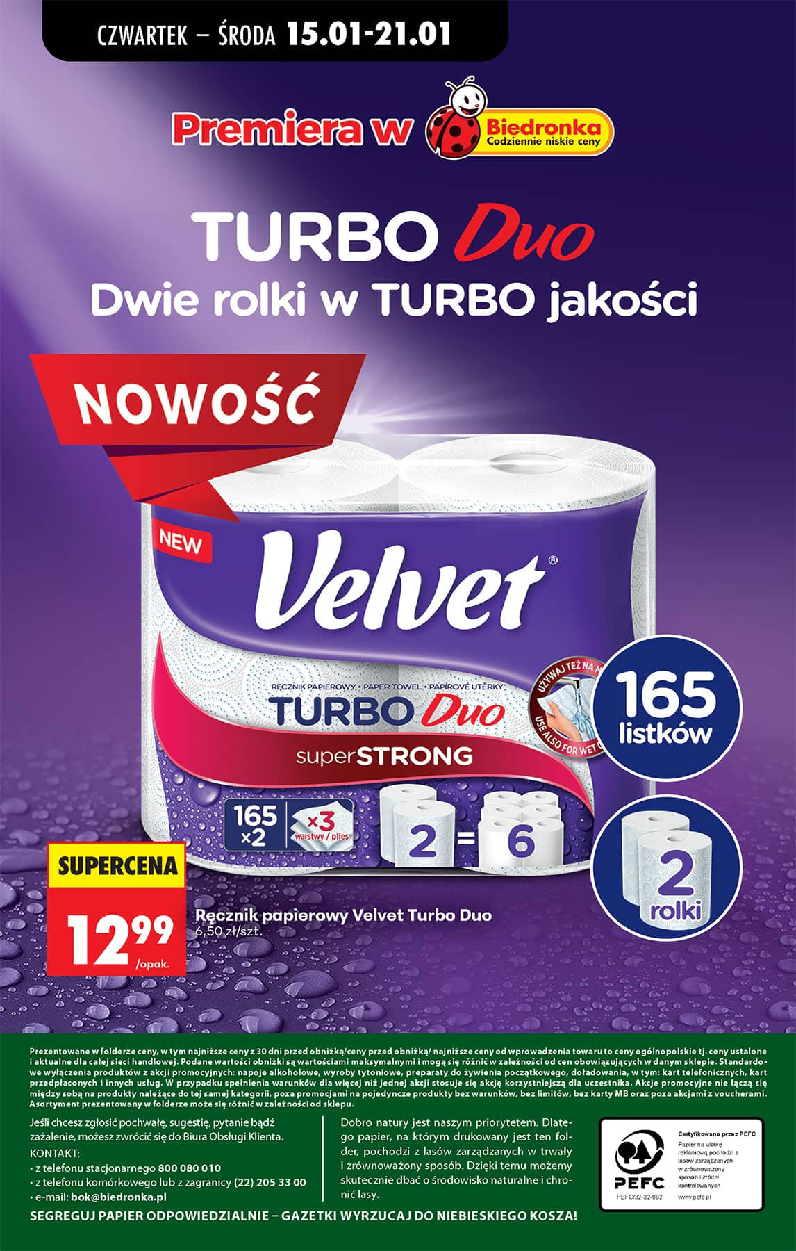 Biedronka - Codziennie niskie ceny P - oferta od 15.01 73 puslapis