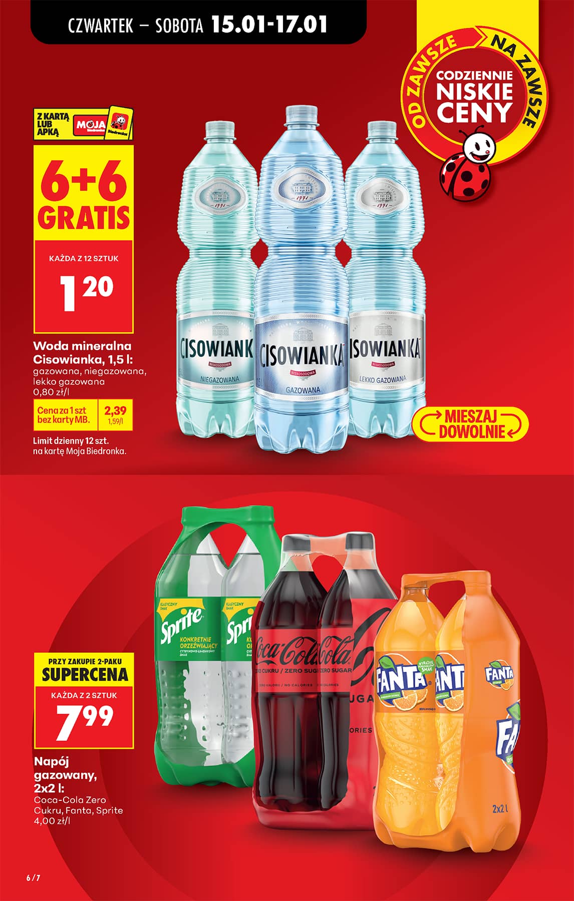 Biedronka - Codziennie niskie ceny P - oferta od 15.01 8 puslapis