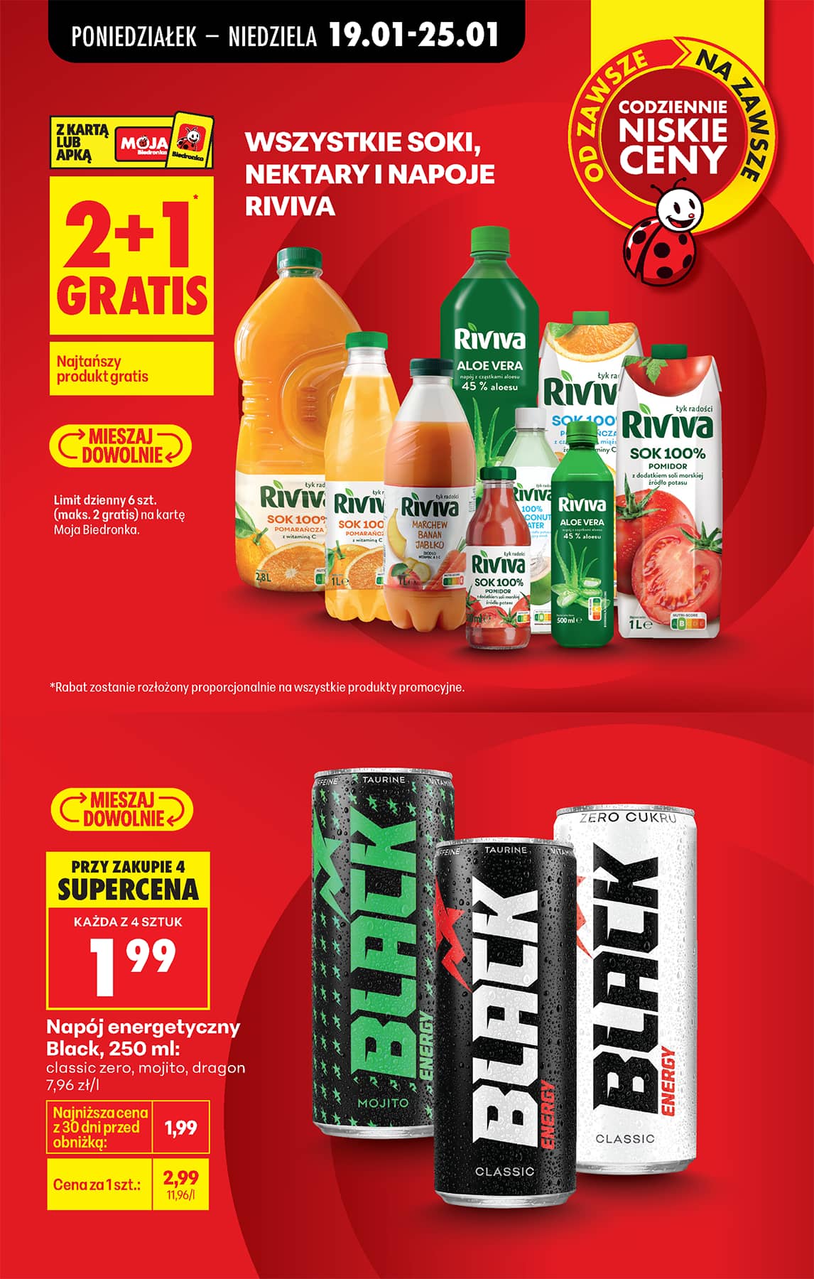 Biedronka - Codziennie niskie ceny P - oferta od 19.01 13 puslapis