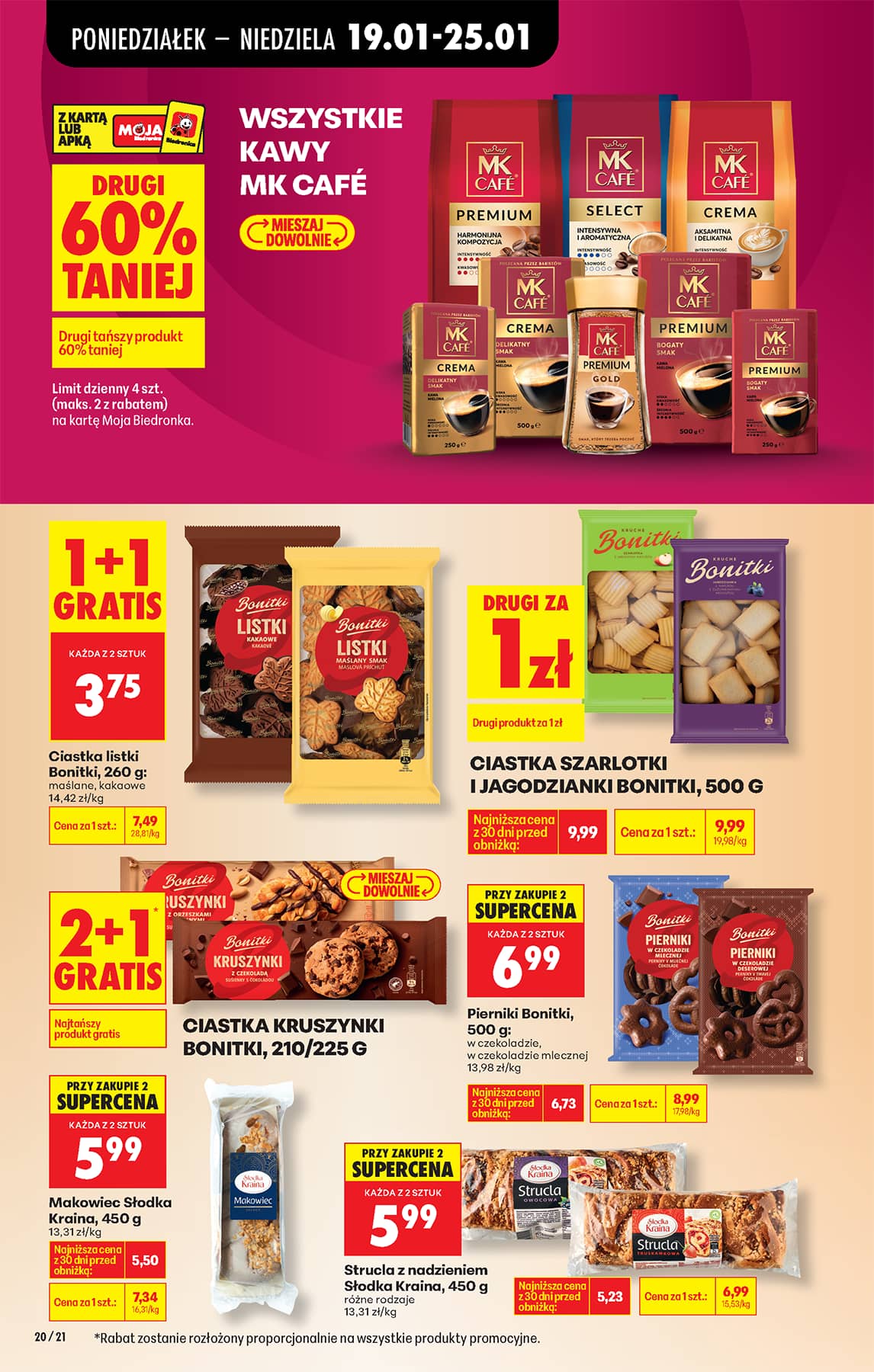 Biedronka - Codziennie niskie ceny P - oferta od 19.01 22 puslapis