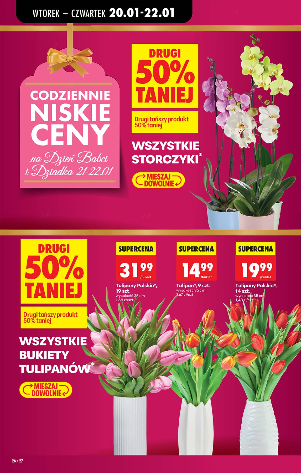 Biedronka - Codziennie niskie ceny P - oferta od 19.01 28 puslapis