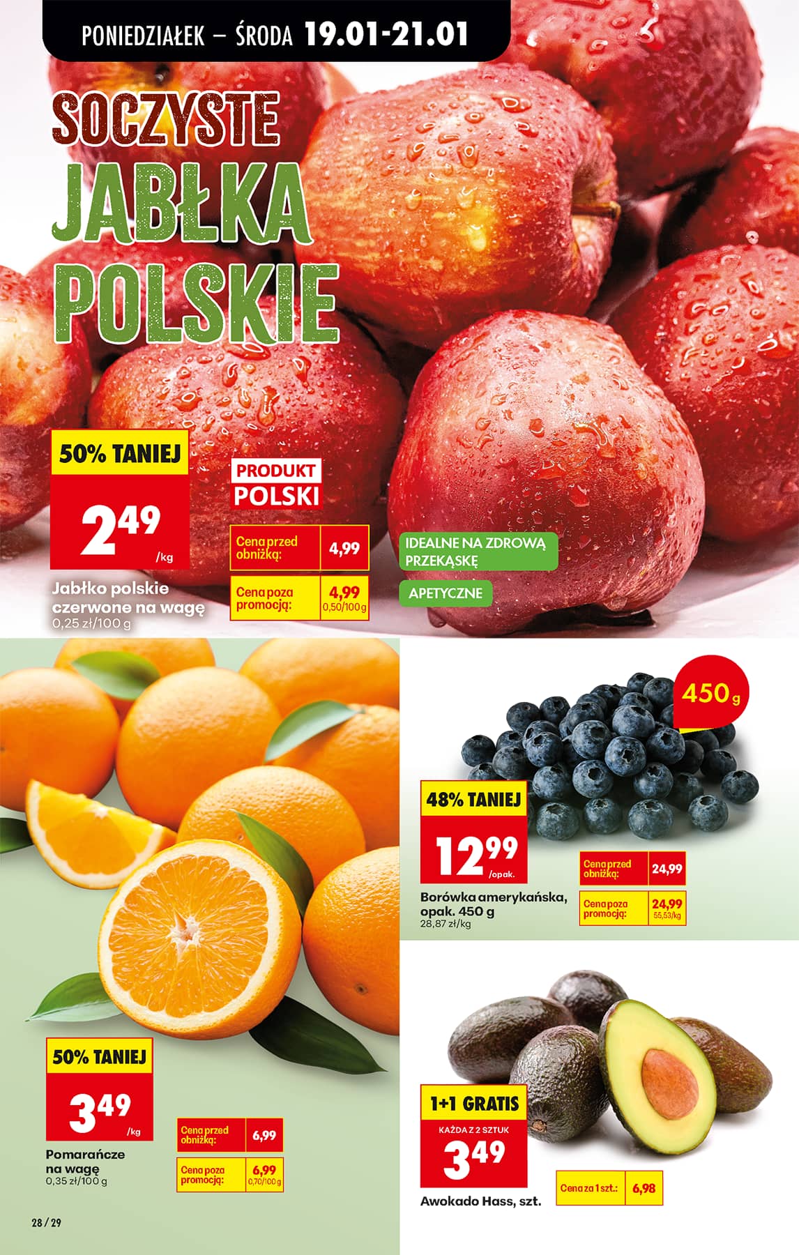 Biedronka - Codziennie niskie ceny P - oferta od 19.01 30 puslapis