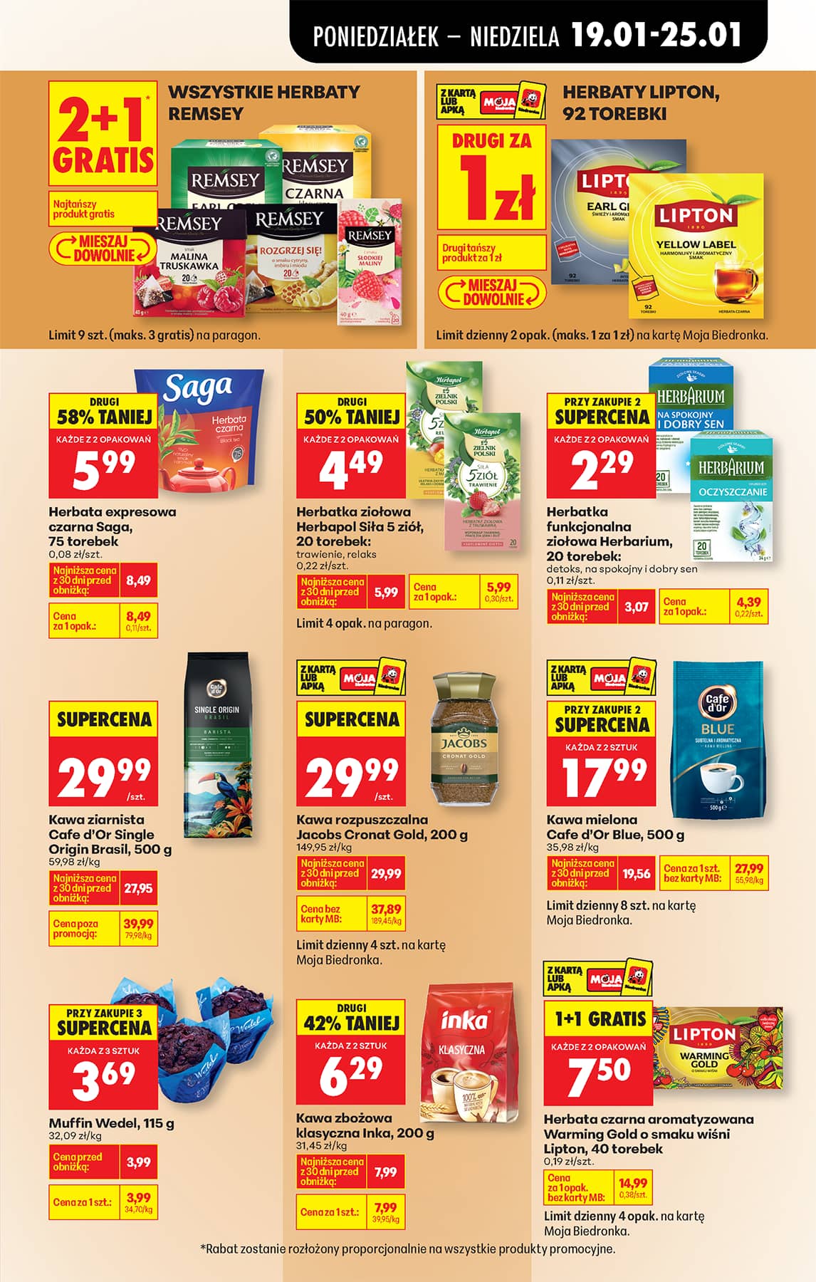 Biedronka - Codziennie niskie ceny P - oferta od 19.01 59 puslapis