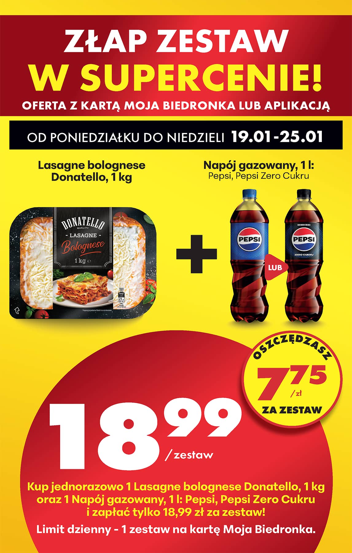 Biedronka - Codziennie niskie ceny P - oferta od 19.01 81 puslapis
