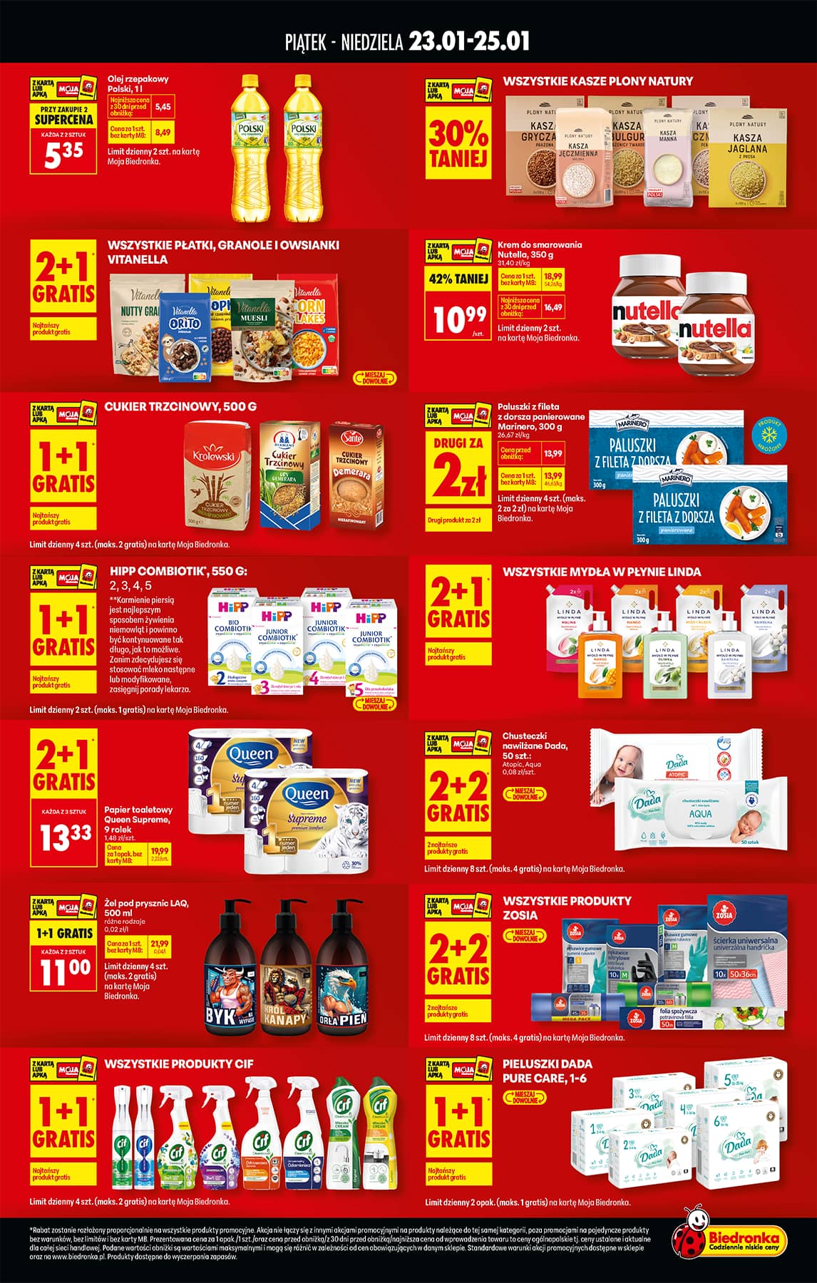 Biedronka - Tani weekend od 23.01 2 puslapis