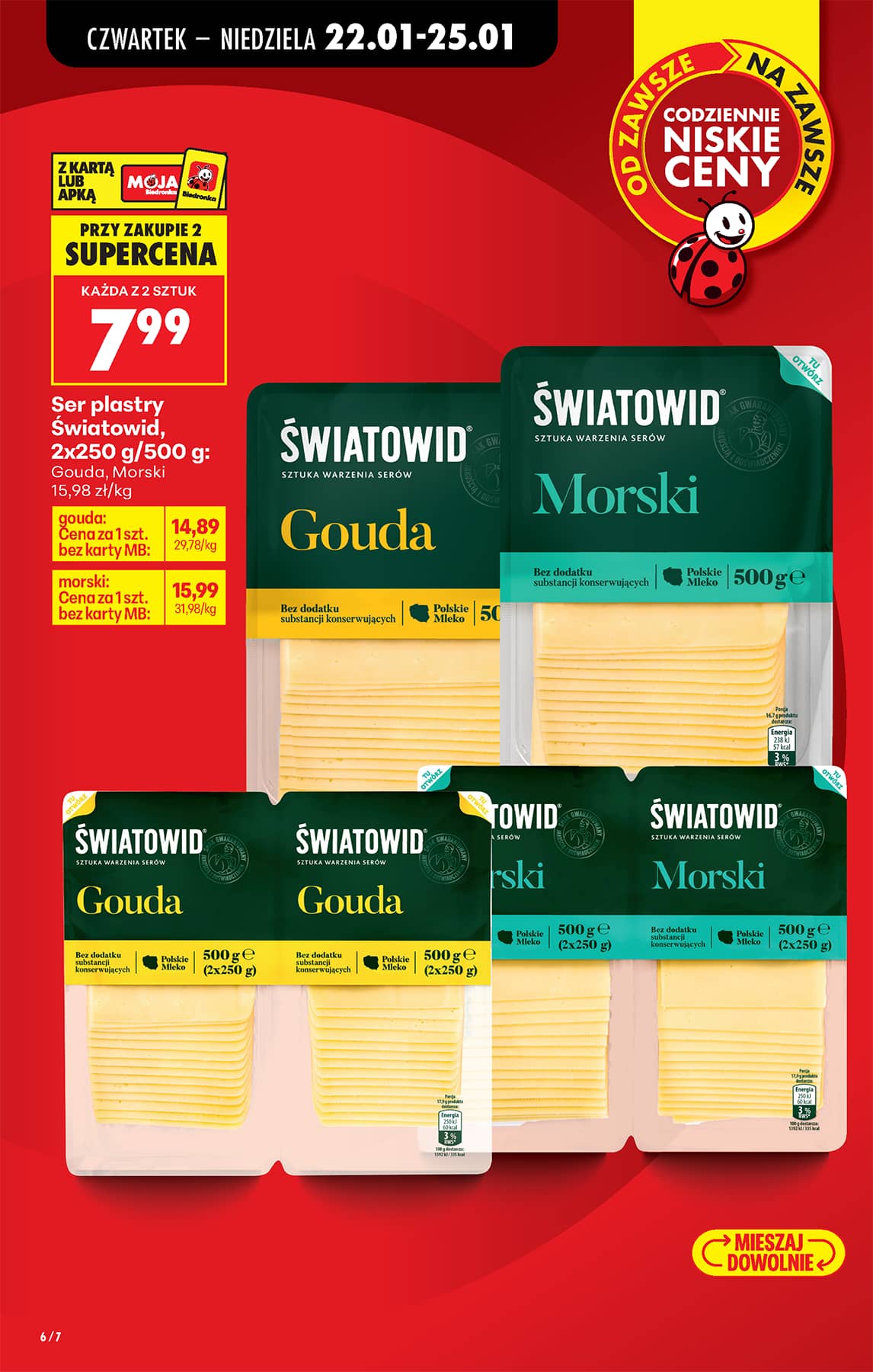 Biedronka - Codziennie niskie ceny P - oferta od 22.01 12 puslapis