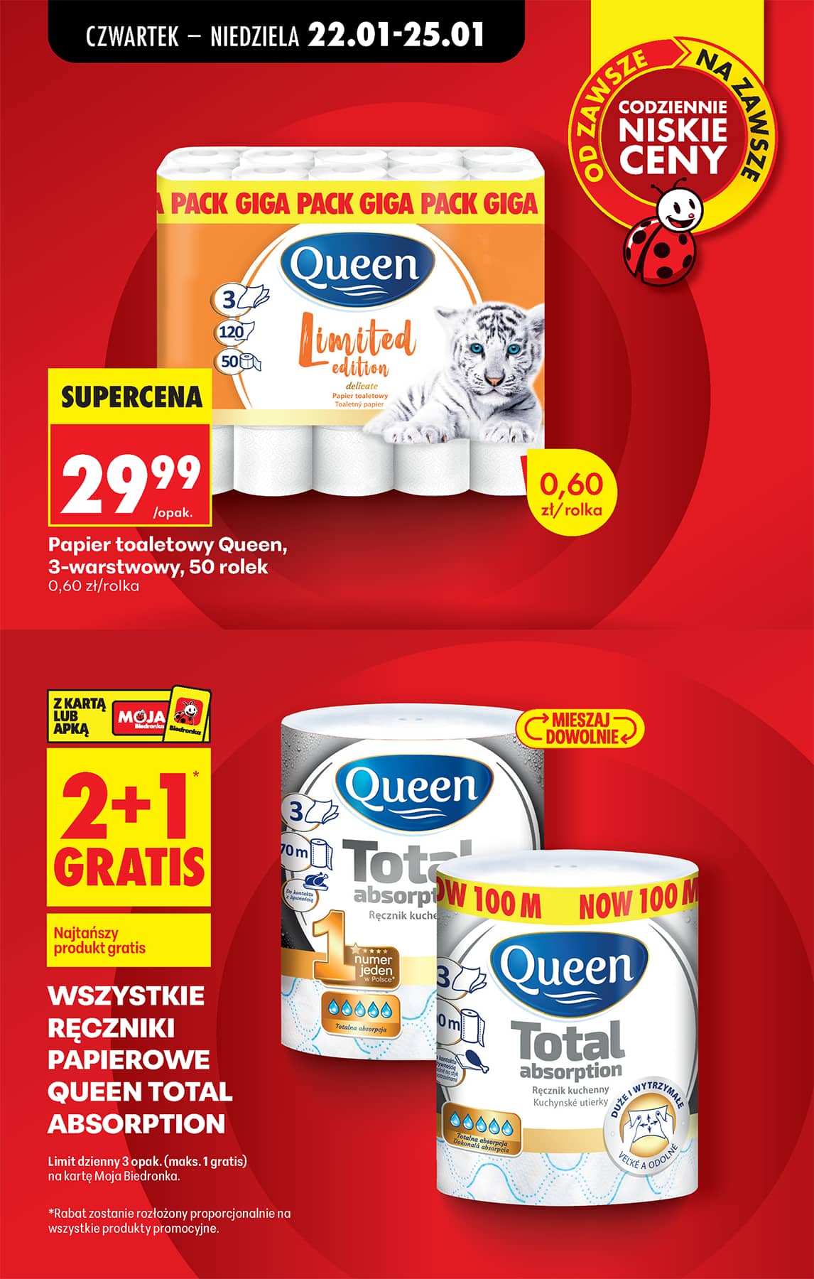 Biedronka - Codziennie niskie ceny P - oferta od 22.01 21 puslapis