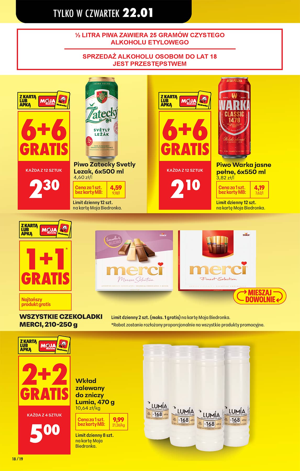 Biedronka - Codziennie niskie ceny P - oferta od 22.01 24 puslapis