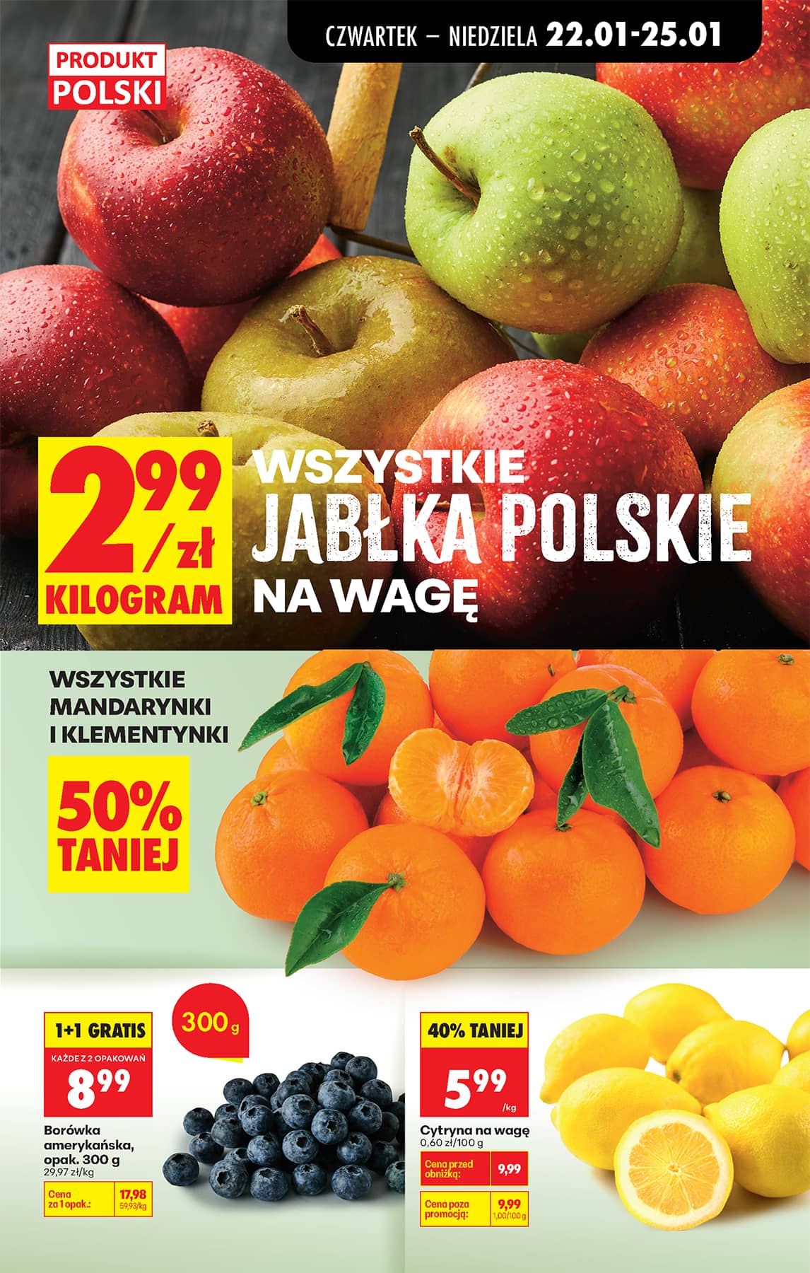 Biedronka - Codziennie niskie ceny P - oferta od 22.01 33 puslapis
