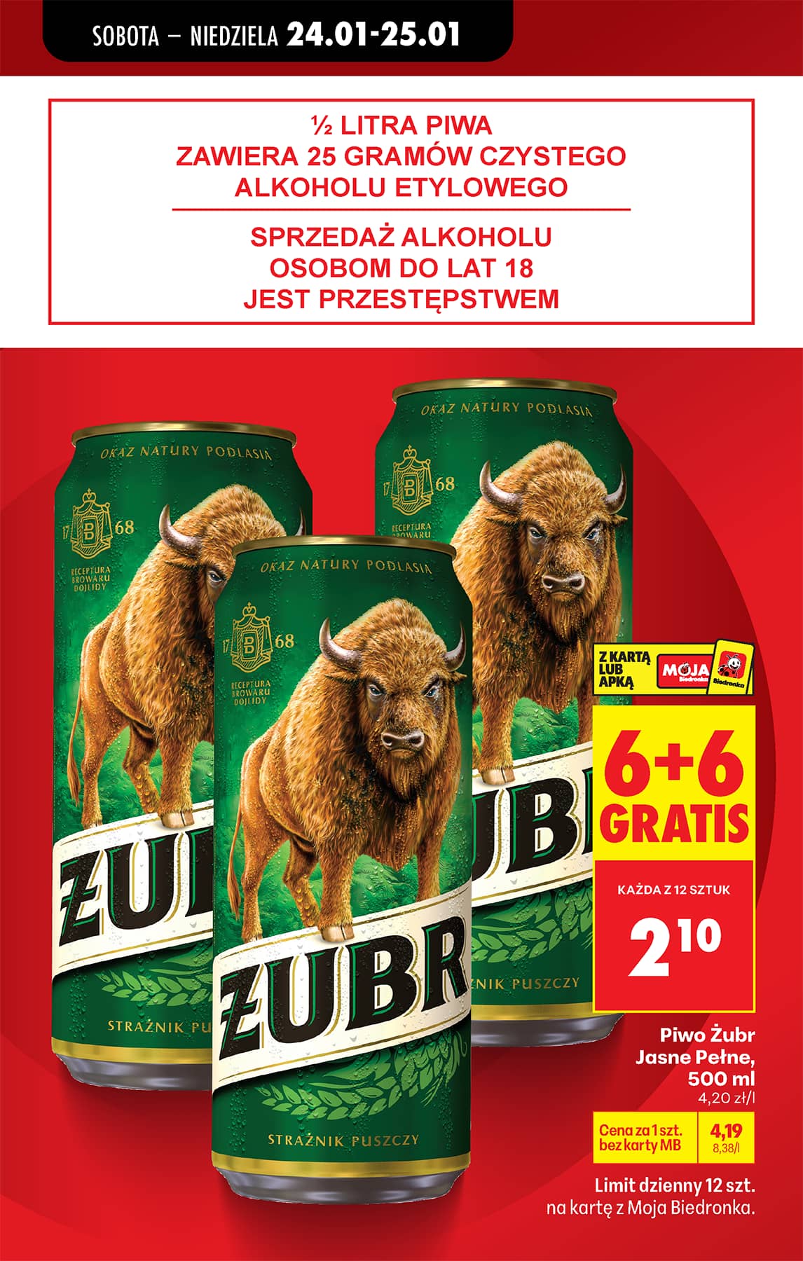 Biedronka - Codziennie niskie ceny P - oferta od 22.01 7 puslapis