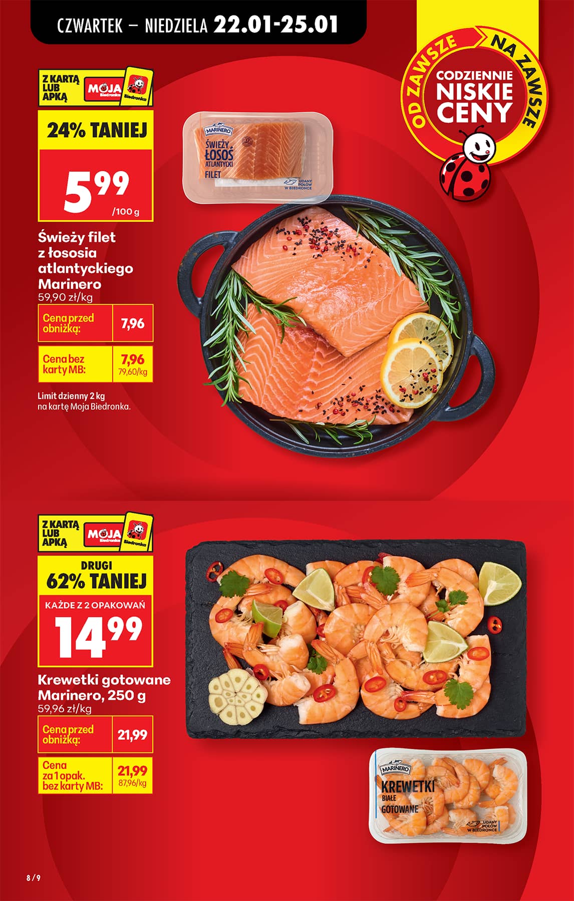Biedronka - Codziennie niskie ceny P - oferta od 22.01 14 puslapis