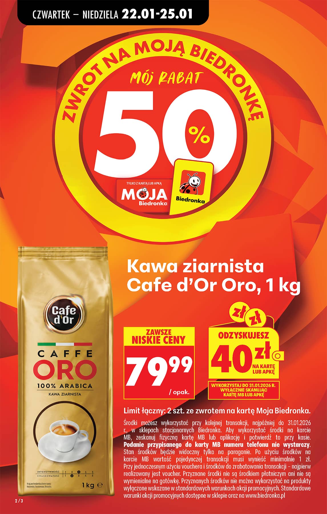 Biedronka - Codziennie niskie ceny P - oferta od 22.01 8 puslapis