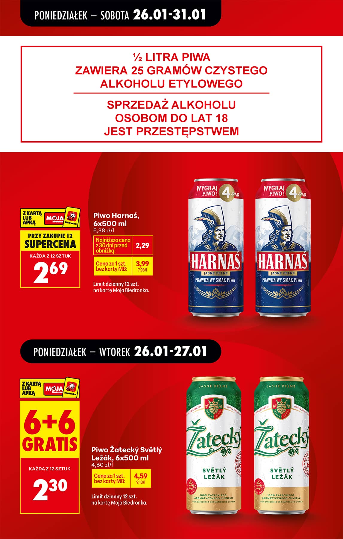 Biedronka - Codziennie niskie ceny P - oferta od 26.01 13 puslapis