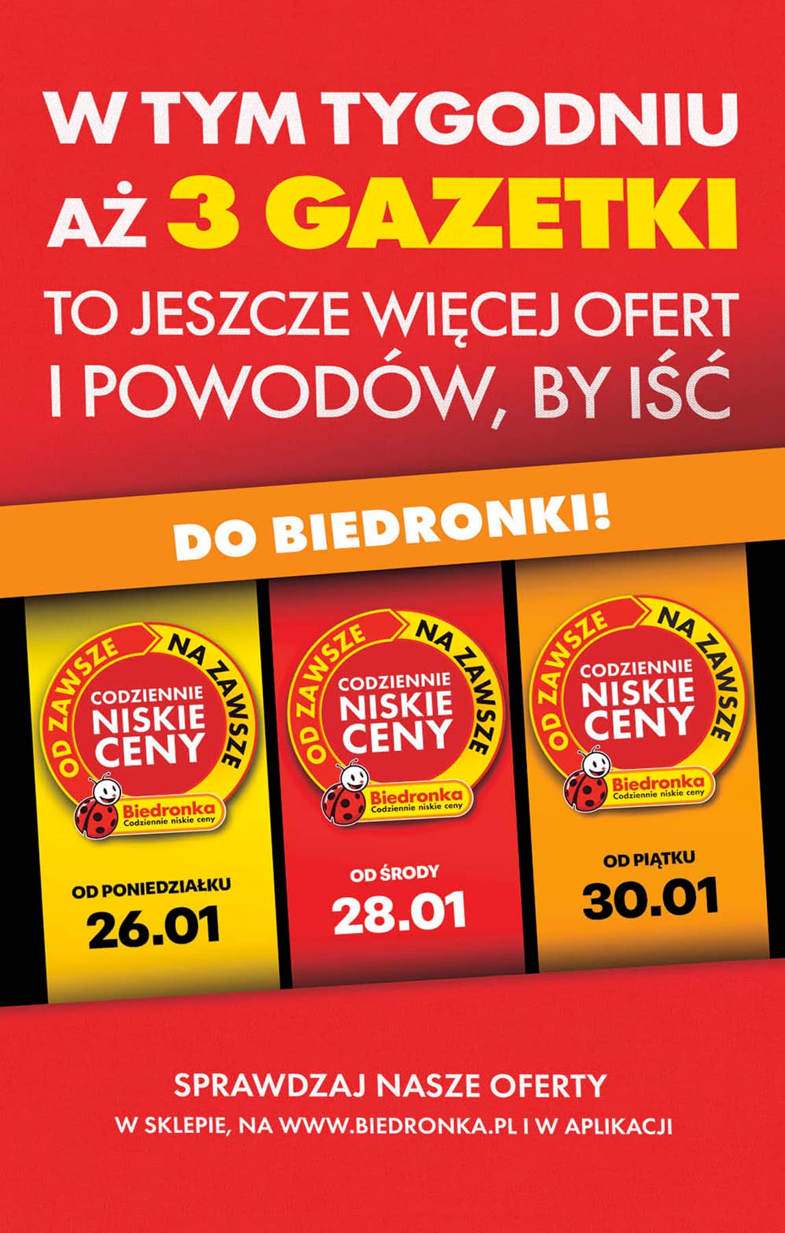 Biedronka - Codziennie niskie ceny P - oferta od 26.01 18 puslapis
