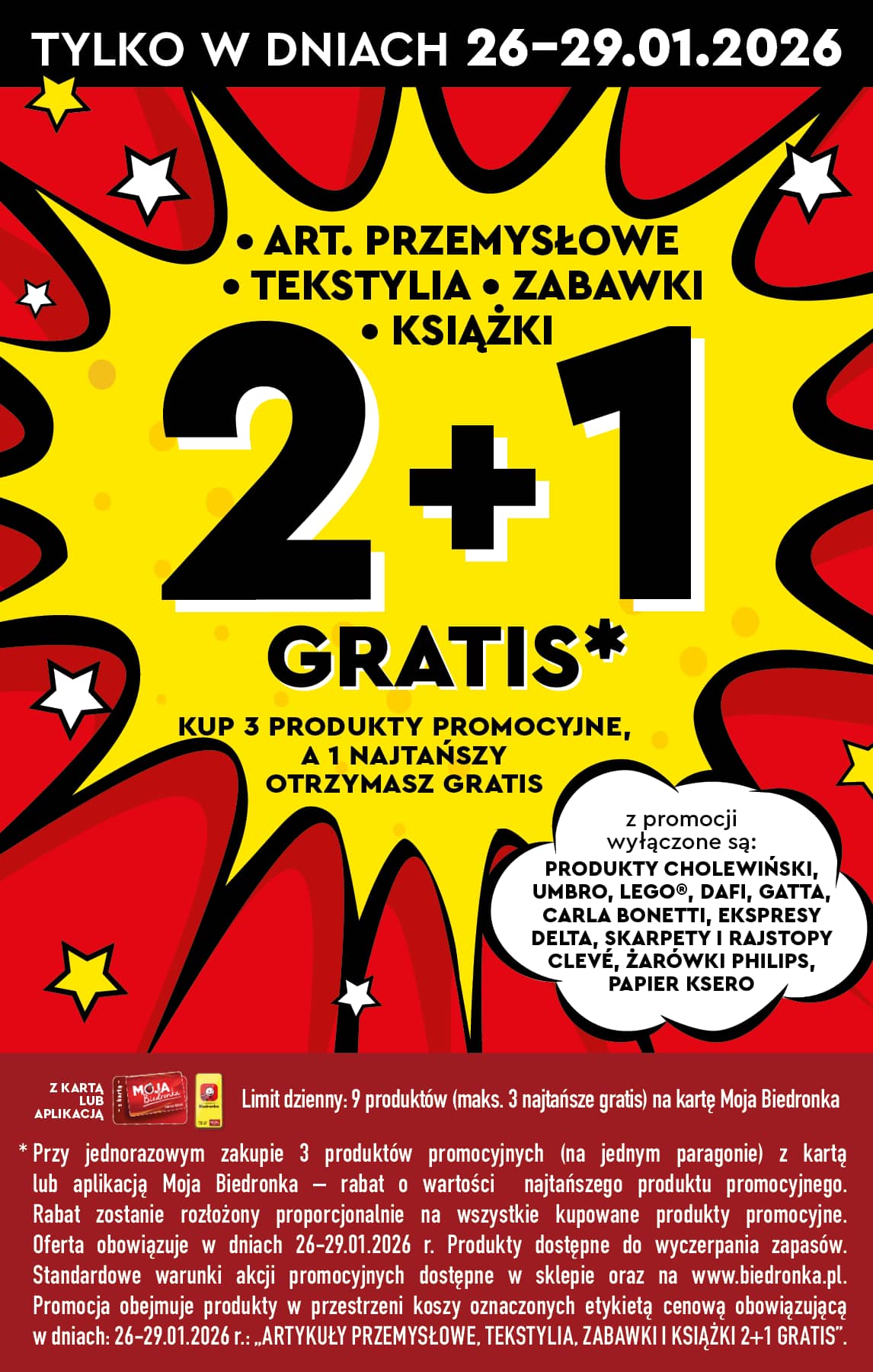 Biedronka - Codziennie niskie ceny P - oferta od 26.01 19 puslapis