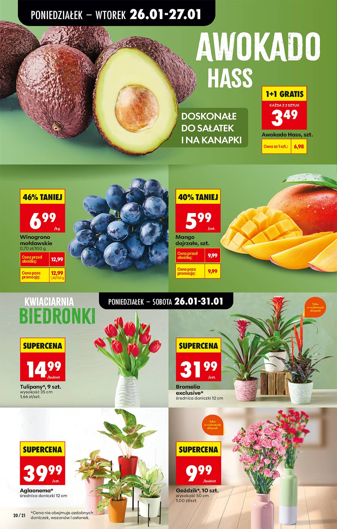 Biedronka - Codziennie niskie ceny P - oferta od 26.01 24 puslapis
