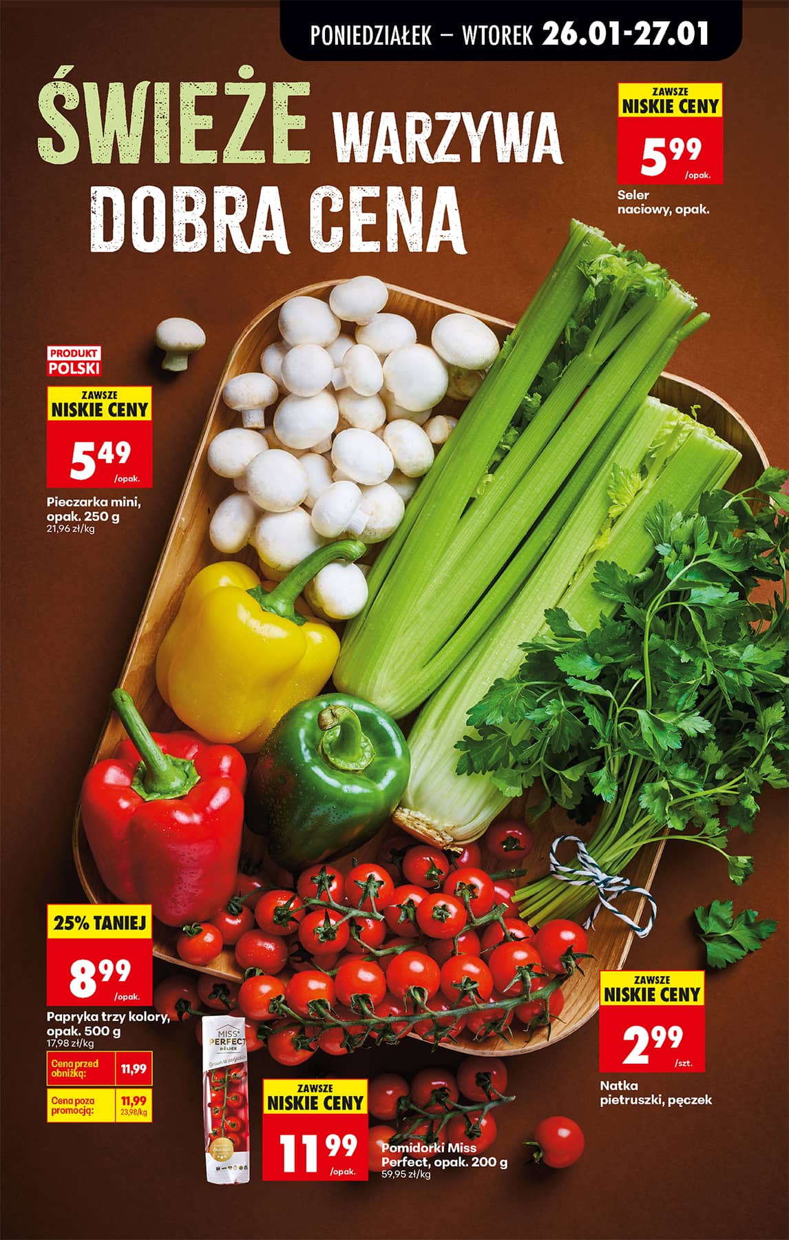 Biedronka - Codziennie niskie ceny P - oferta od 26.01 25 puslapis