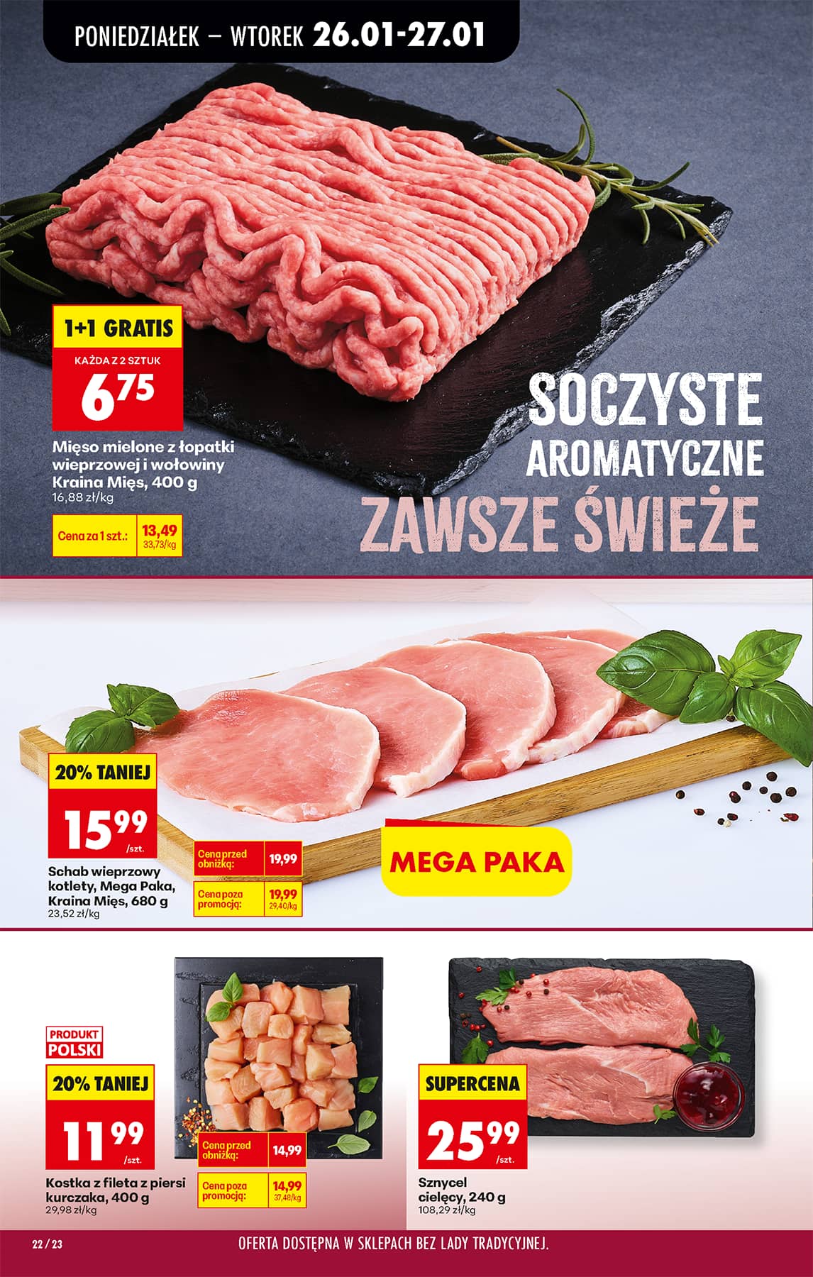 Biedronka - Codziennie niskie ceny P - oferta od 26.01 28 puslapis