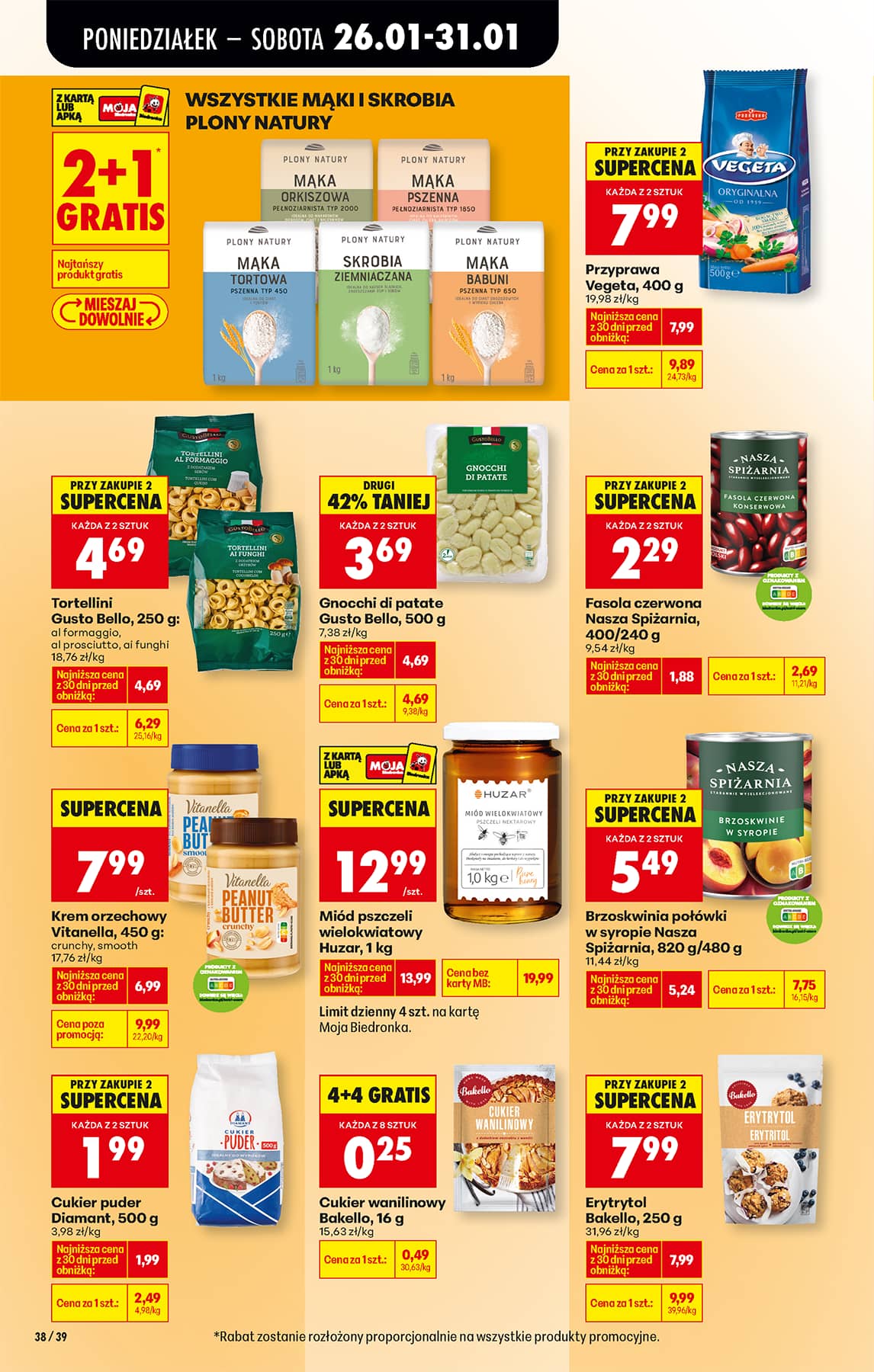 Biedronka - Codziennie niskie ceny P - oferta od 26.01 46 puslapis