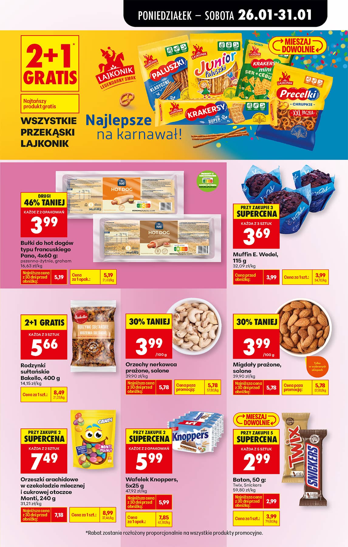 Biedronka - Codziennie niskie ceny P - oferta od 26.01 47 puslapis