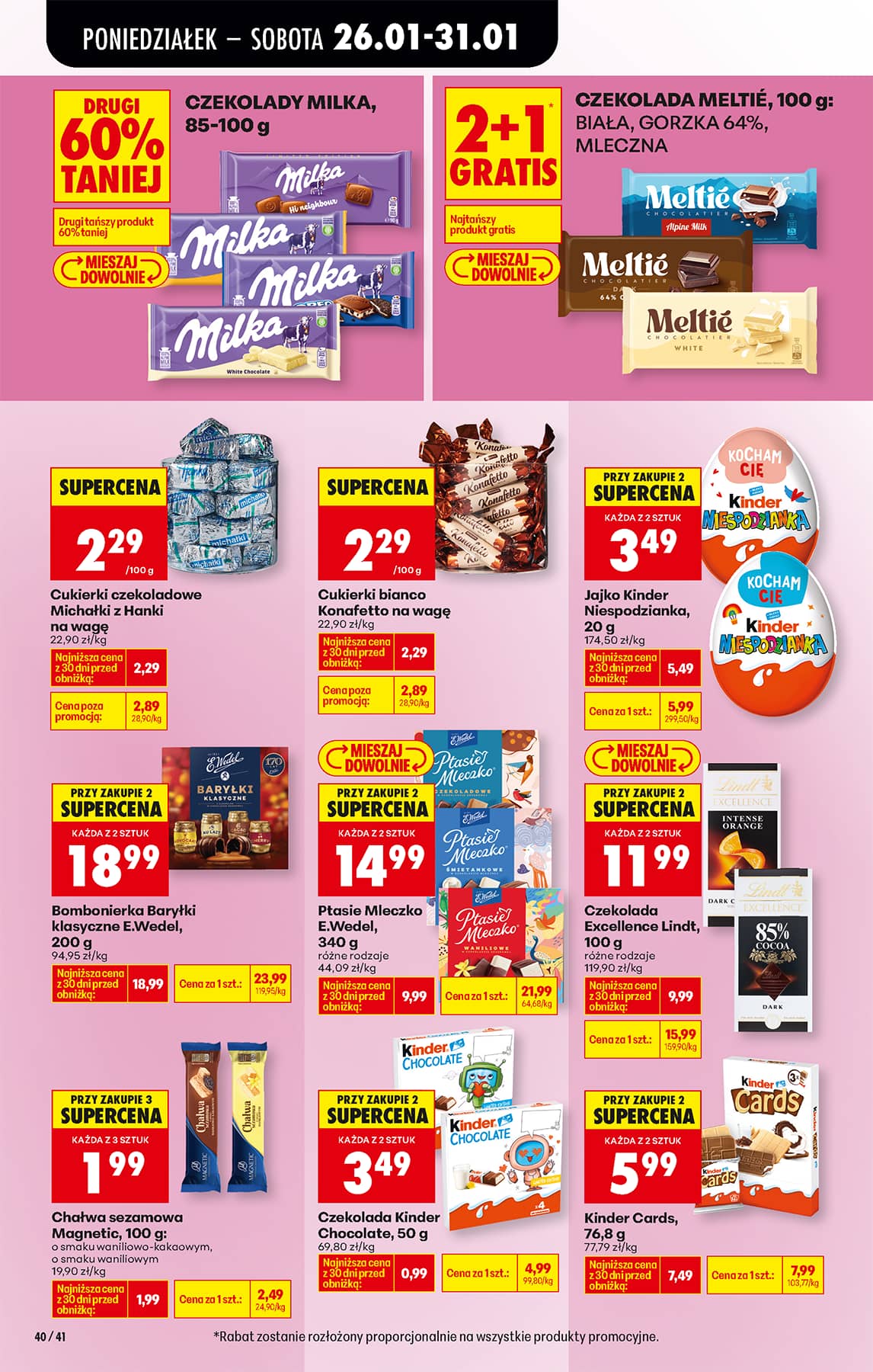 Biedronka - Codziennie niskie ceny P - oferta od 26.01 50 puslapis