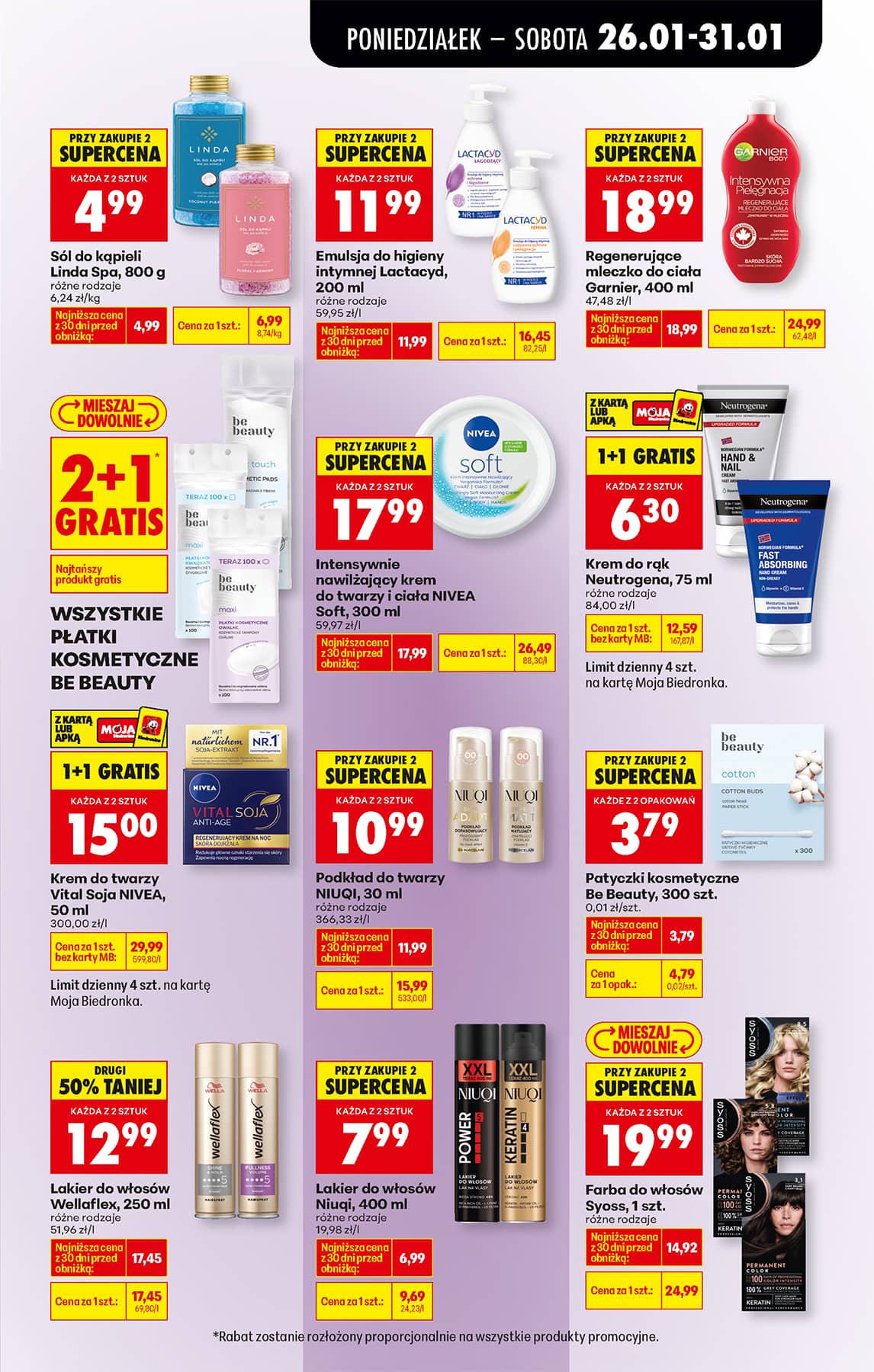 Biedronka - Codziennie niskie ceny P - oferta od 26.01 57 puslapis