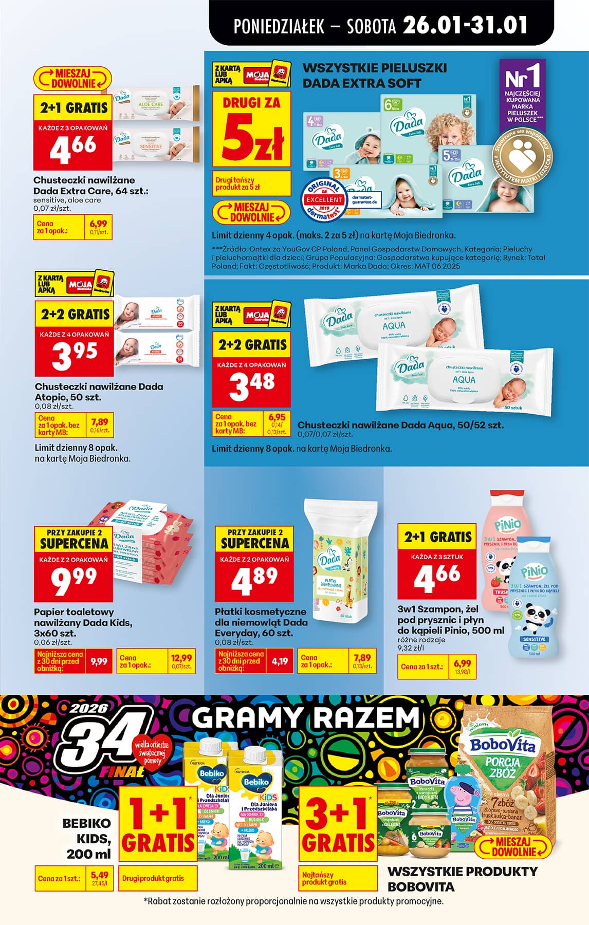 Biedronka - Codziennie niskie ceny P - oferta od 26.01 61 puslapis