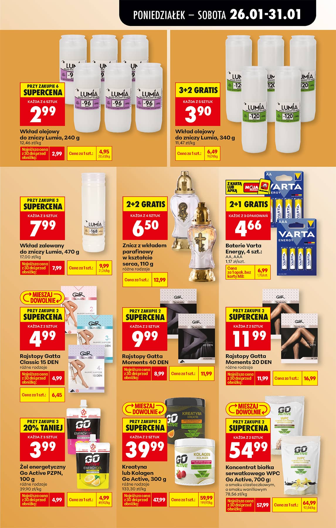 Biedronka - Codziennie niskie ceny P - oferta od 26.01 63 puslapis