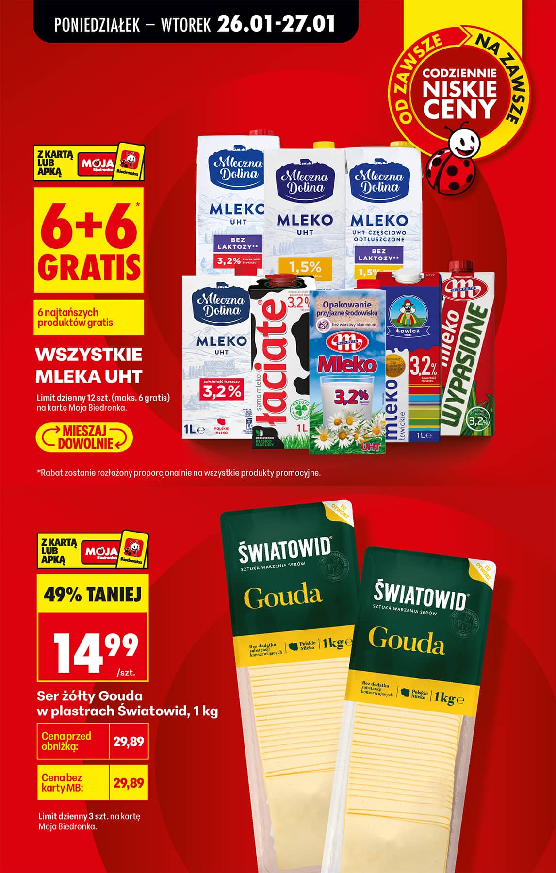 Biedronka - Codziennie niskie ceny P - oferta od 26.01 7 puslapis