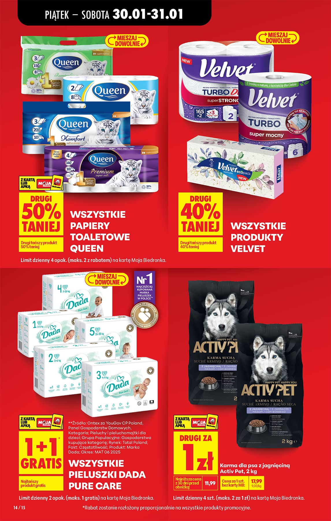Biedronka - Codziennie niskie ceny P - oferta od 30.01 18 puslapis