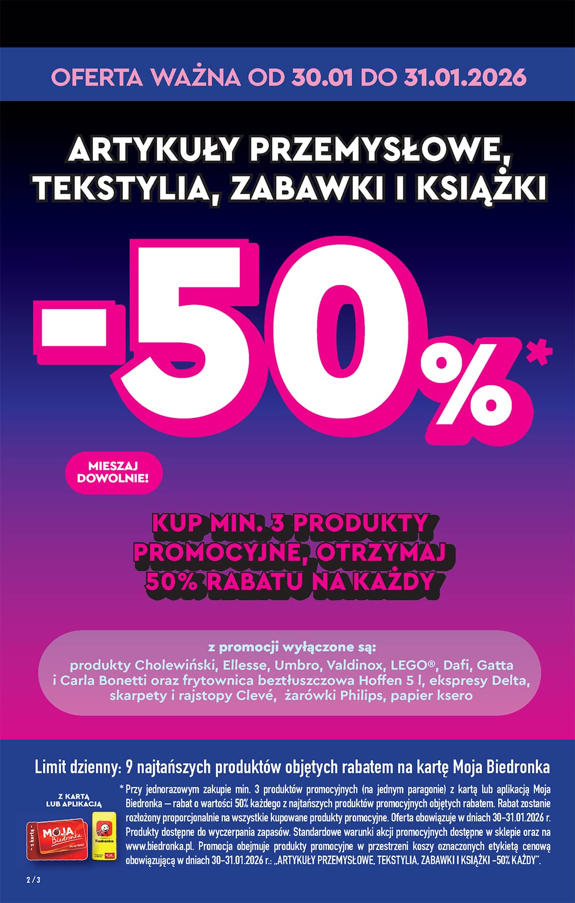 Biedronka - Codziennie niskie ceny P - oferta od 30.01 2 puslapis