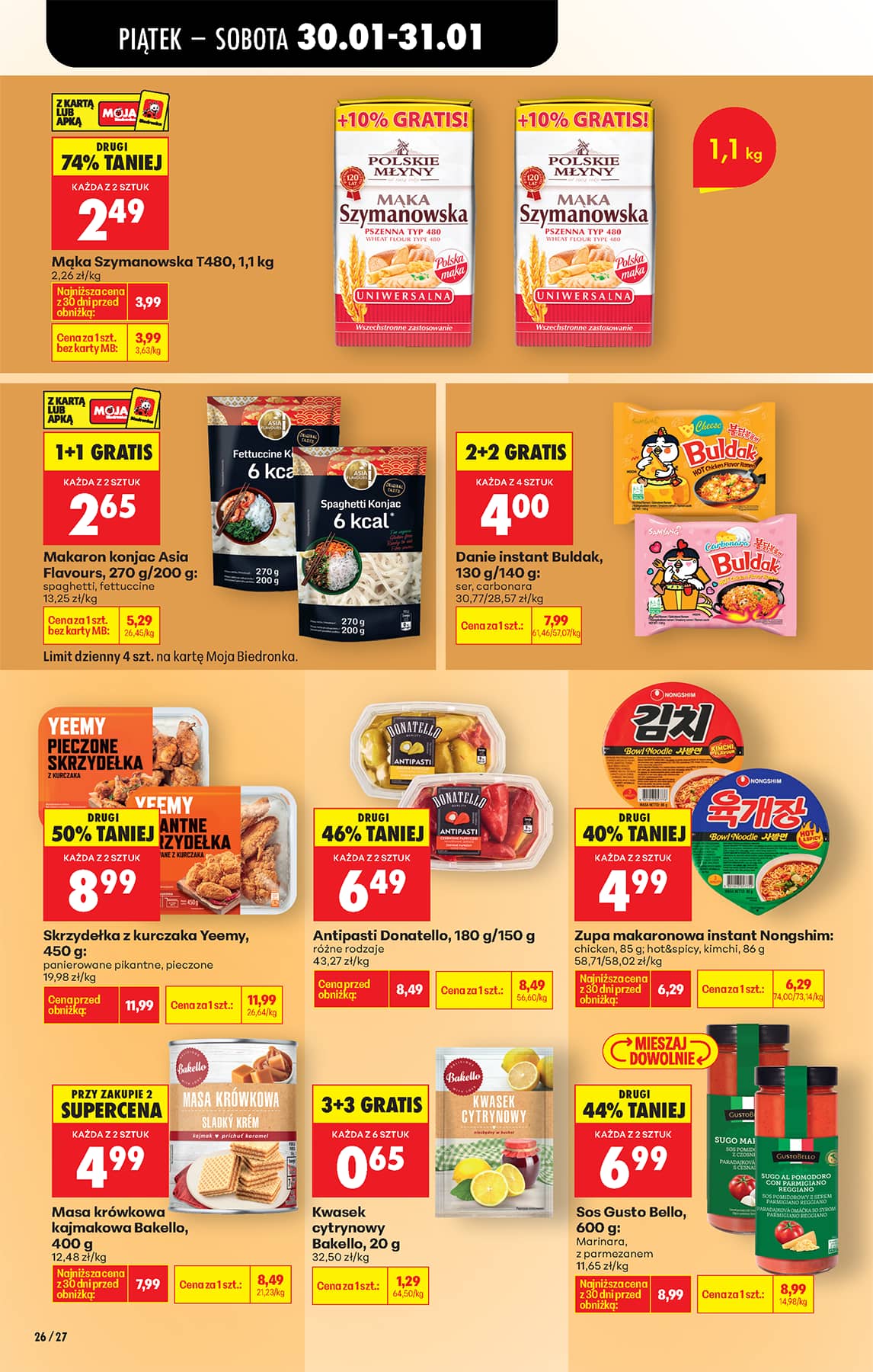 Biedronka - Codziennie niskie ceny P - oferta od 30.01 30 puslapis