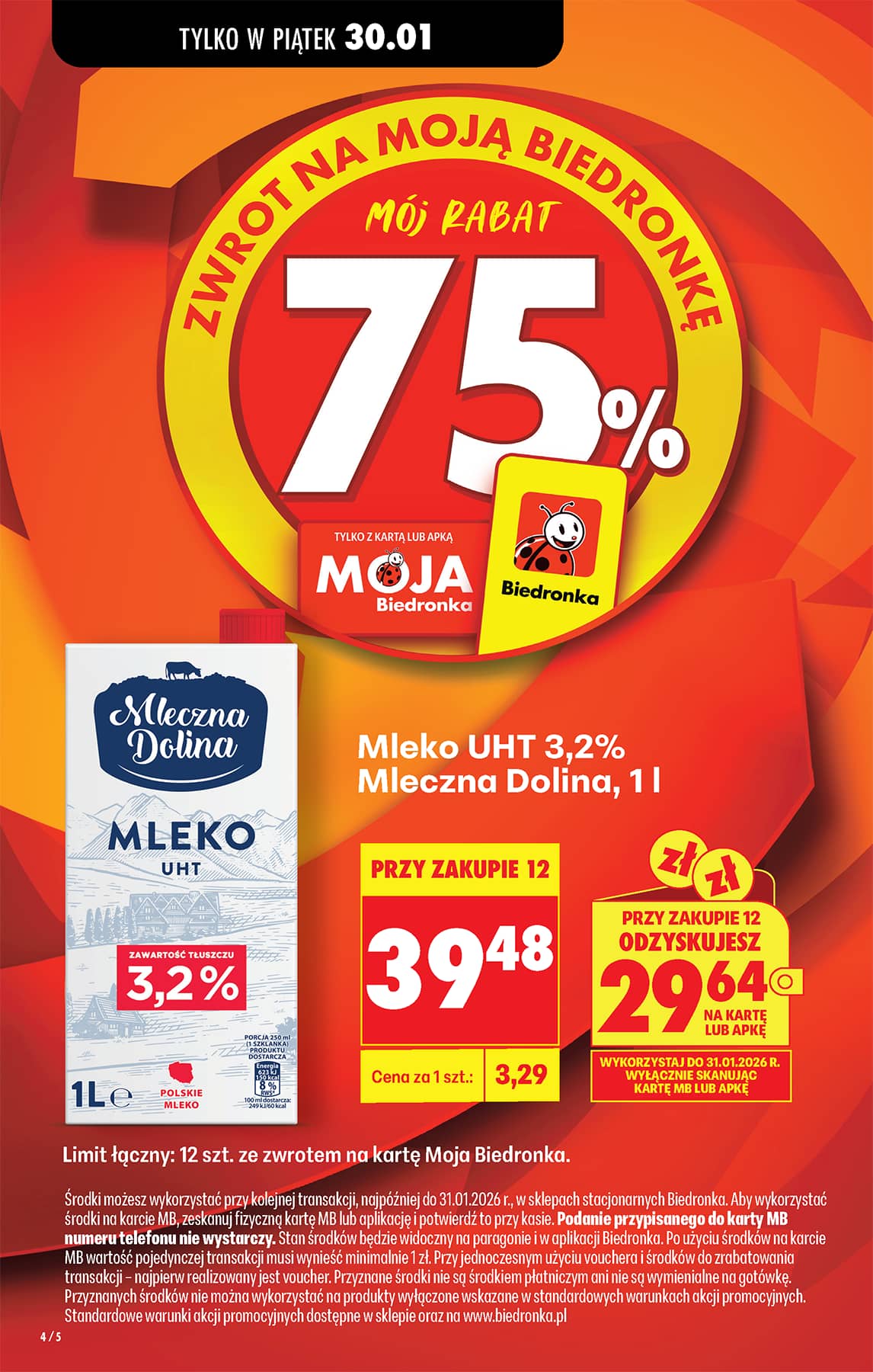 Biedronka - Codziennie niskie ceny P - oferta od 30.01 4 puslapis