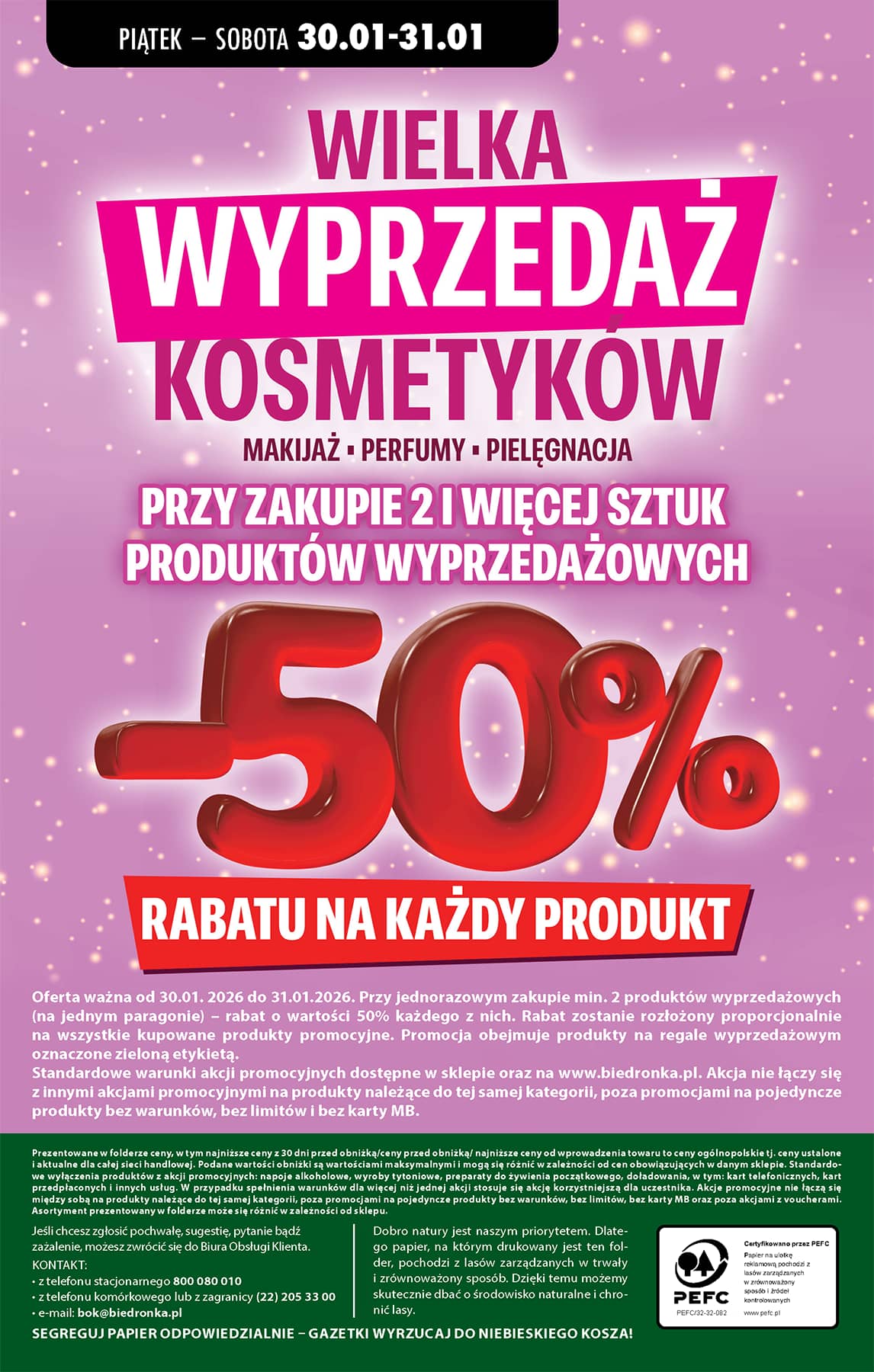 Biedronka - Codziennie niskie ceny P - oferta od 30.01 40 puslapis