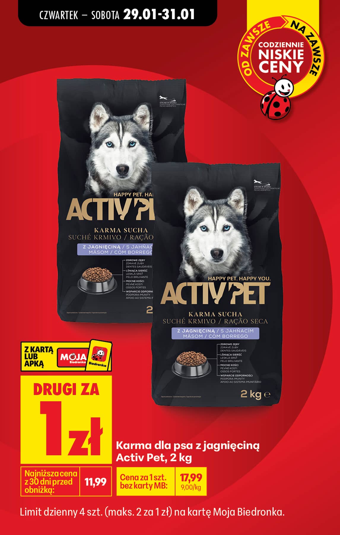 Biedronka - Codziennie niskie ceny P - oferta od 28.01 11 puslapis