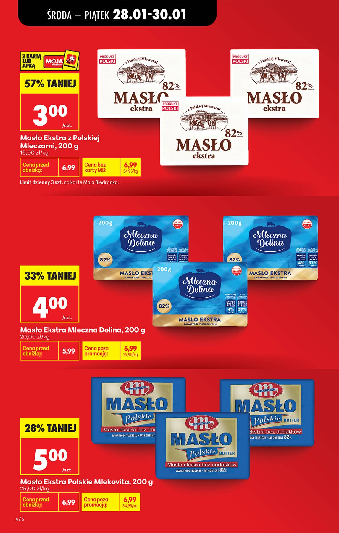 Biedronka - Codziennie niskie ceny P - oferta od 28.01 12 puslapis