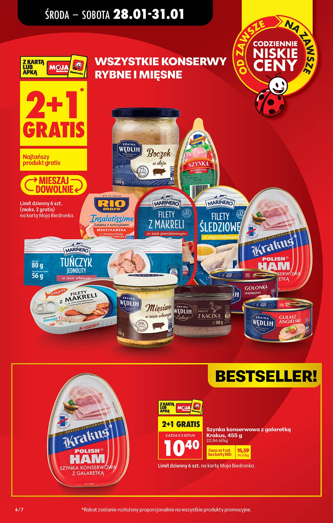 Biedronka - Codziennie niskie ceny P - oferta od 28.01 14 puslapis