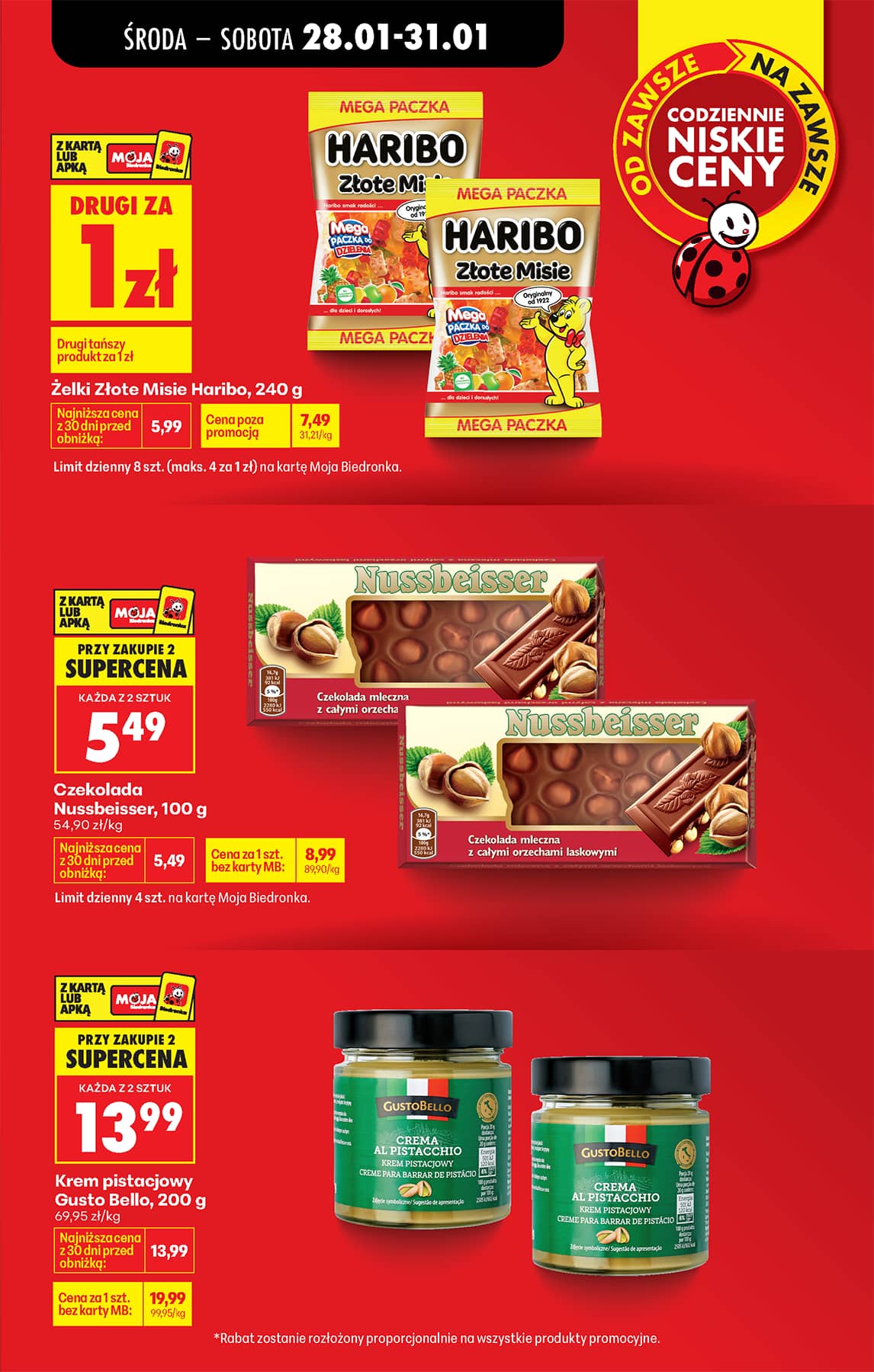 Biedronka - Codziennie niskie ceny P - oferta od 28.01 17 puslapis