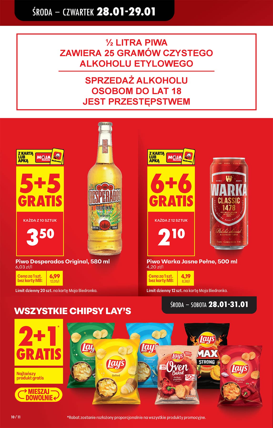 Biedronka - Codziennie niskie ceny P - oferta od 28.01 18 puslapis