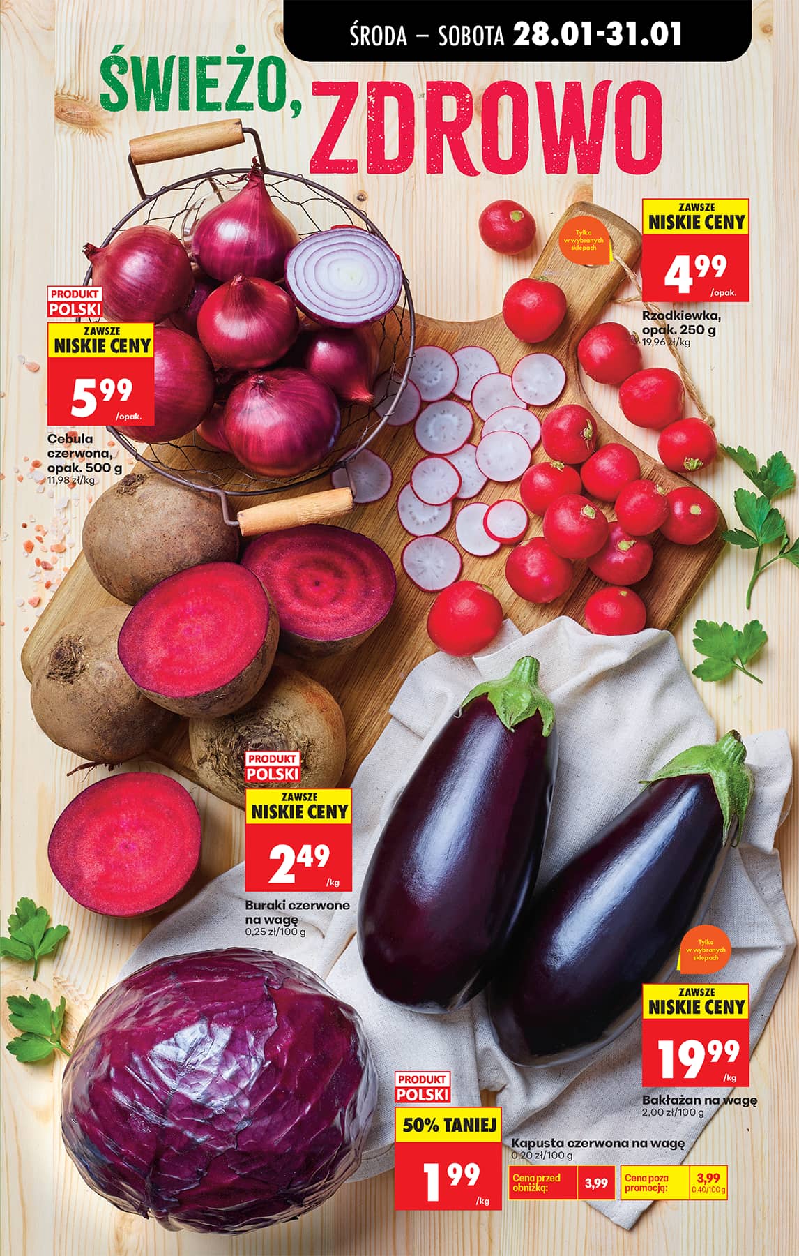 Biedronka - Codziennie niskie ceny P - oferta od 28.01 29 puslapis