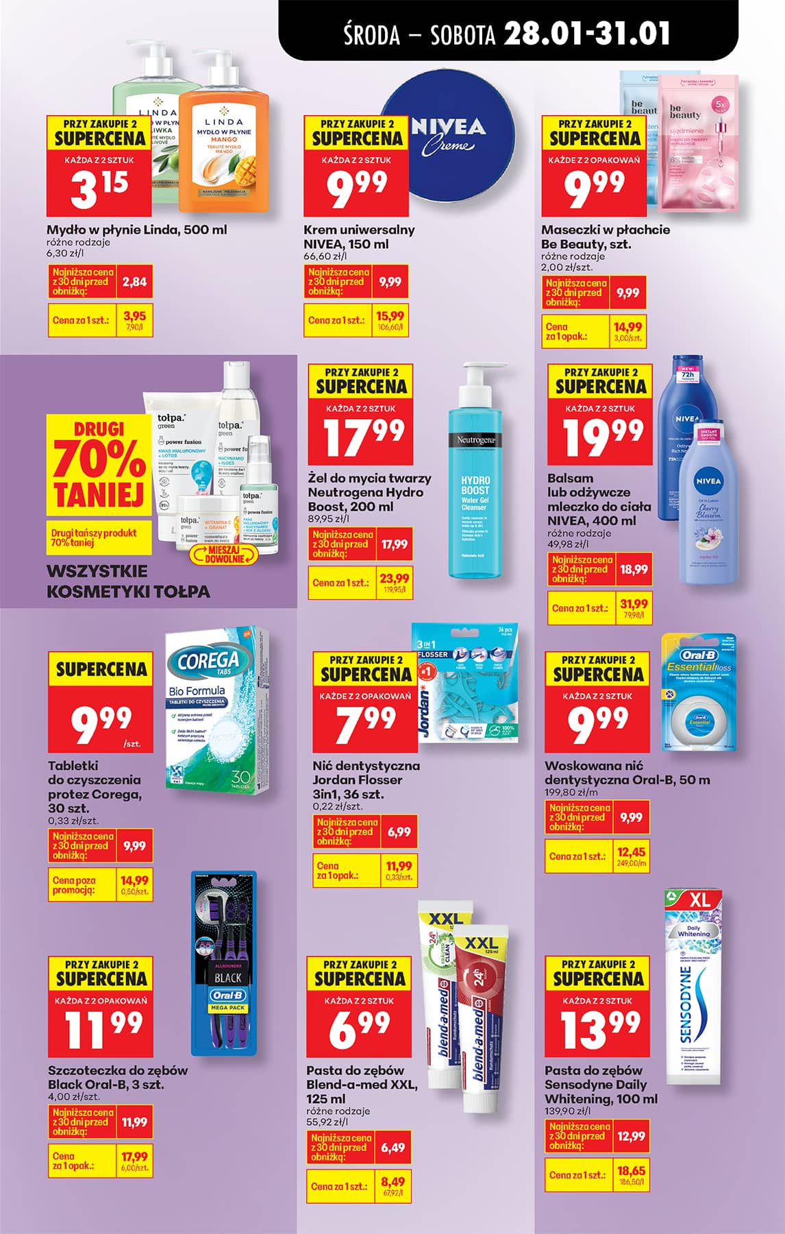 Biedronka - Codziennie niskie ceny P - oferta od 28.01 65 puslapis