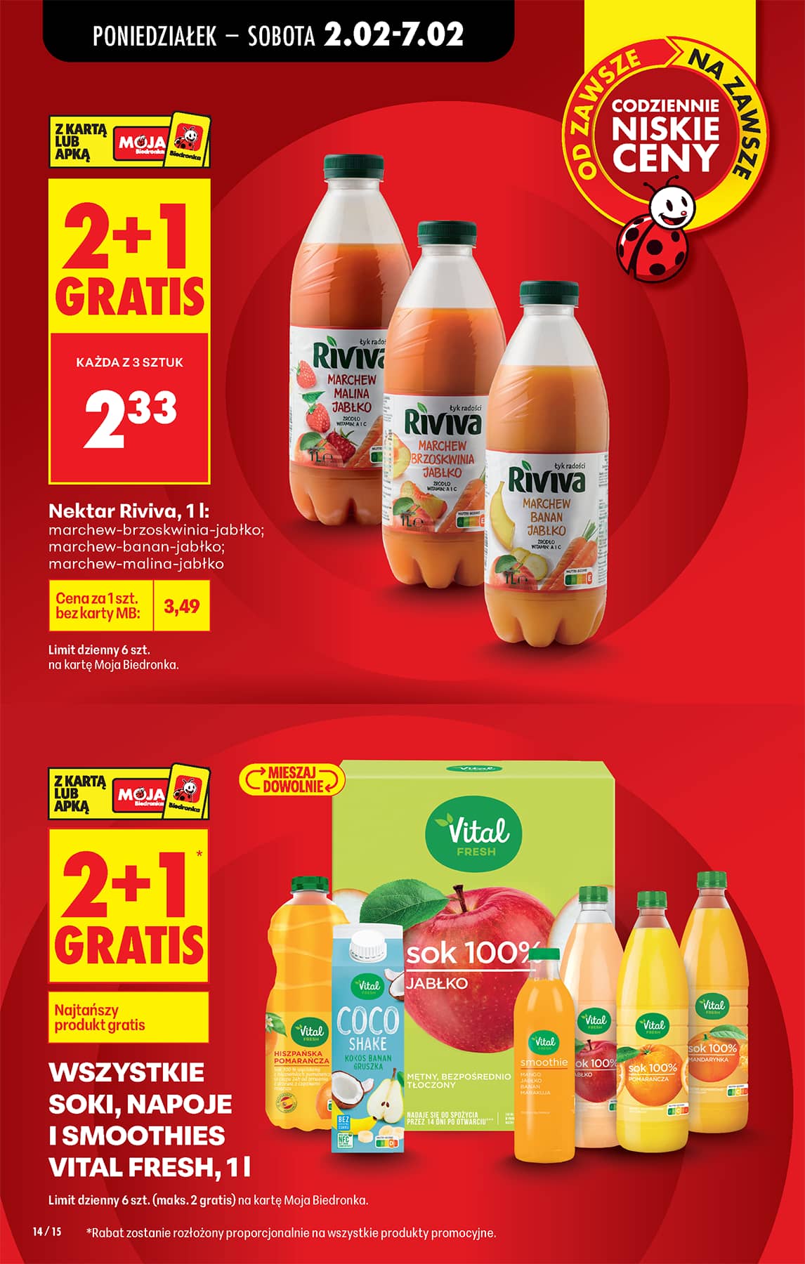 Biedronka - Codziennie niskie ceny P - oferta od 02.02 16 puslapis