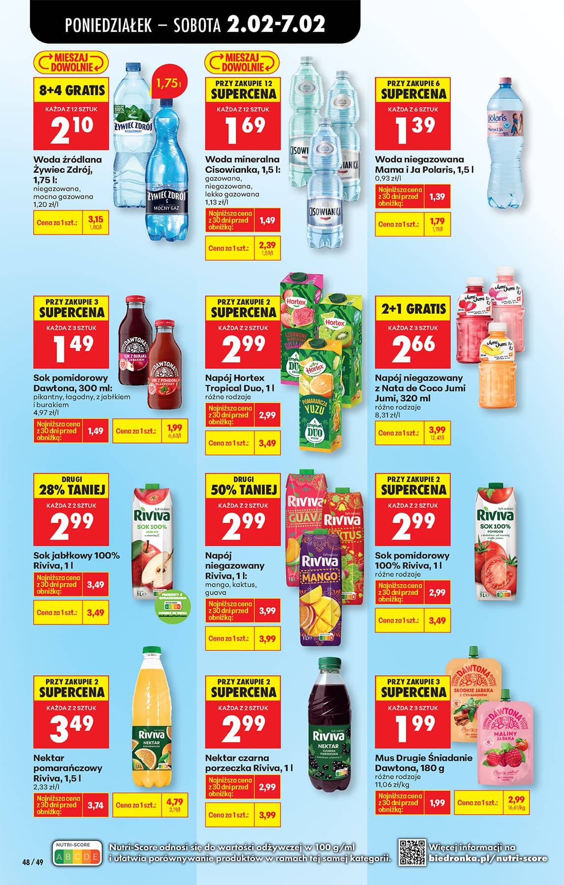 Biedronka - Codziennie niskie ceny P - oferta od 02.02 62 puslapis