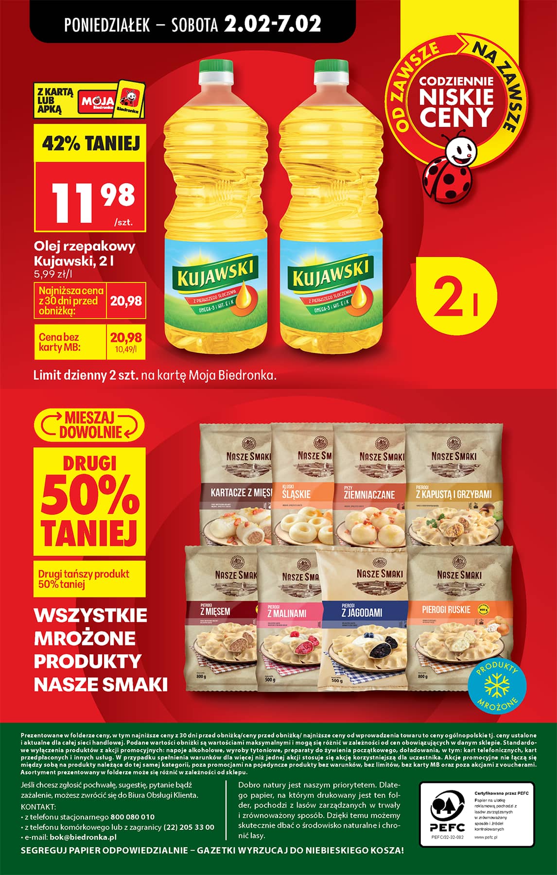 Biedronka - Codziennie niskie ceny P - oferta od 02.02 85 puslapis