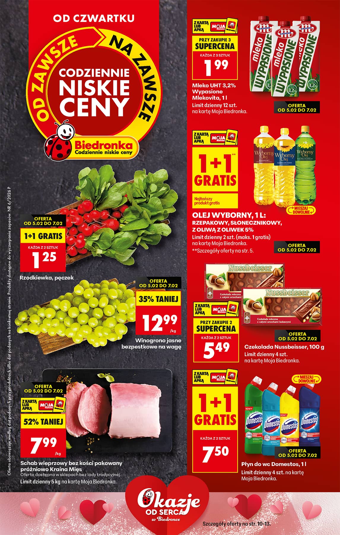 Biedronka - Codziennie niskie ceny P - oferta od 05.02 1 puslapis