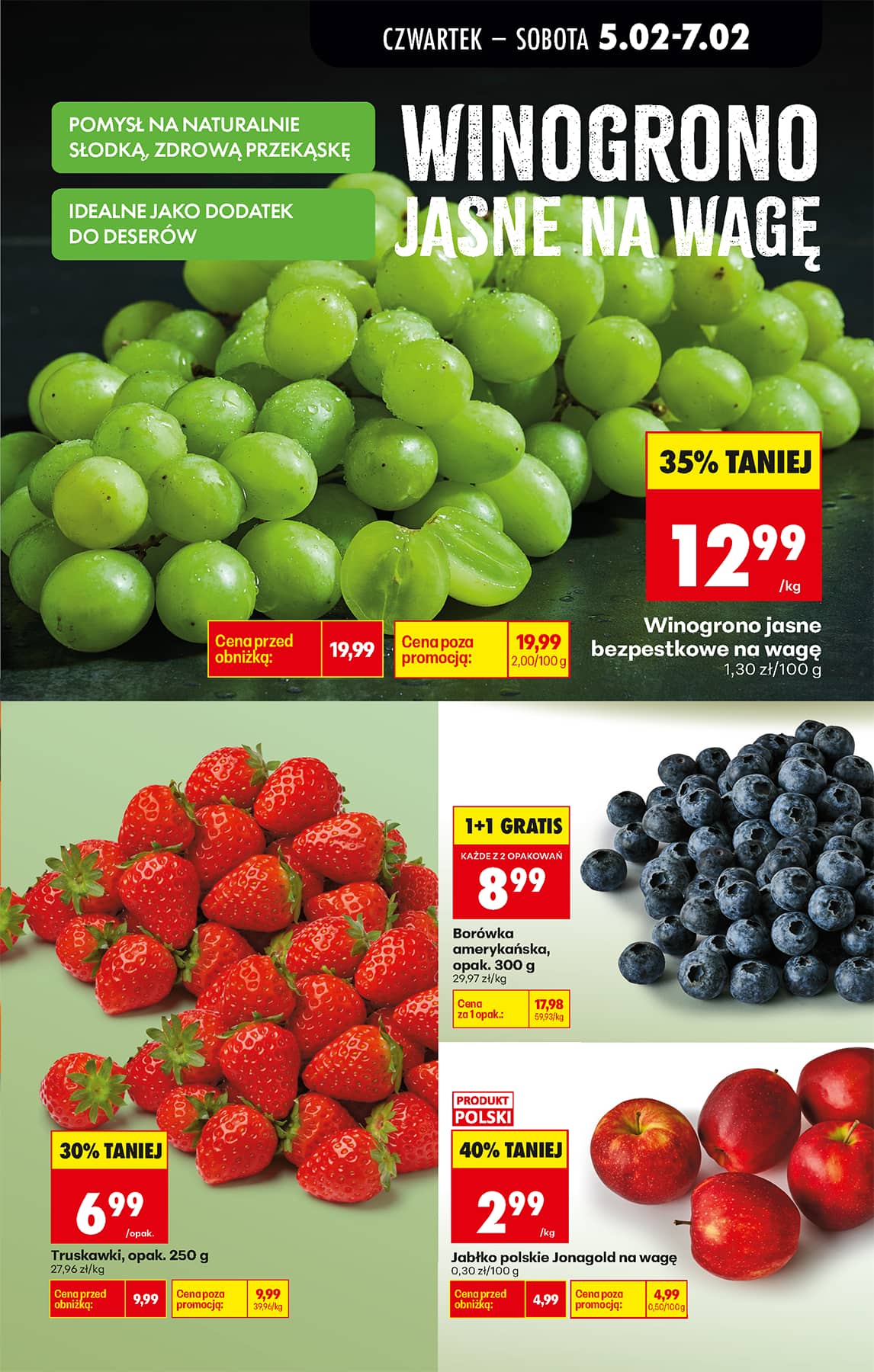 Biedronka - Codziennie niskie ceny P - oferta od 05.02 23 puslapis